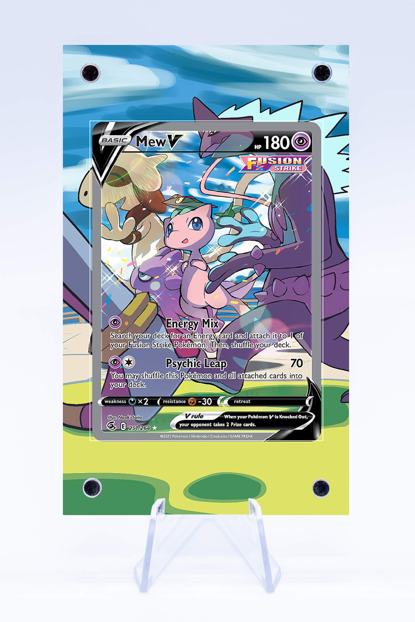 Mew V 251 264 Case | Fusion Strike