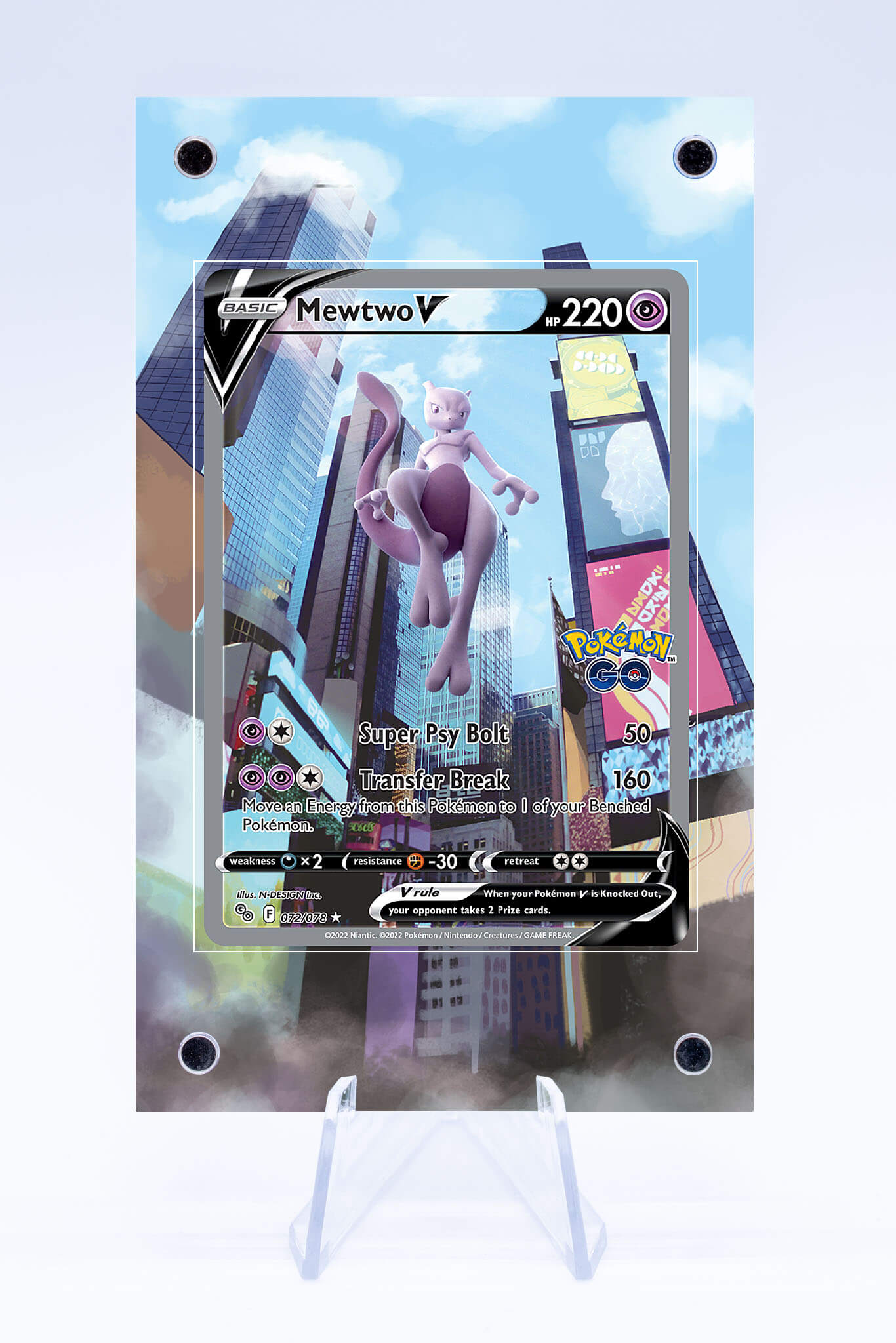 Mewtwo V Case | Pokémon GO