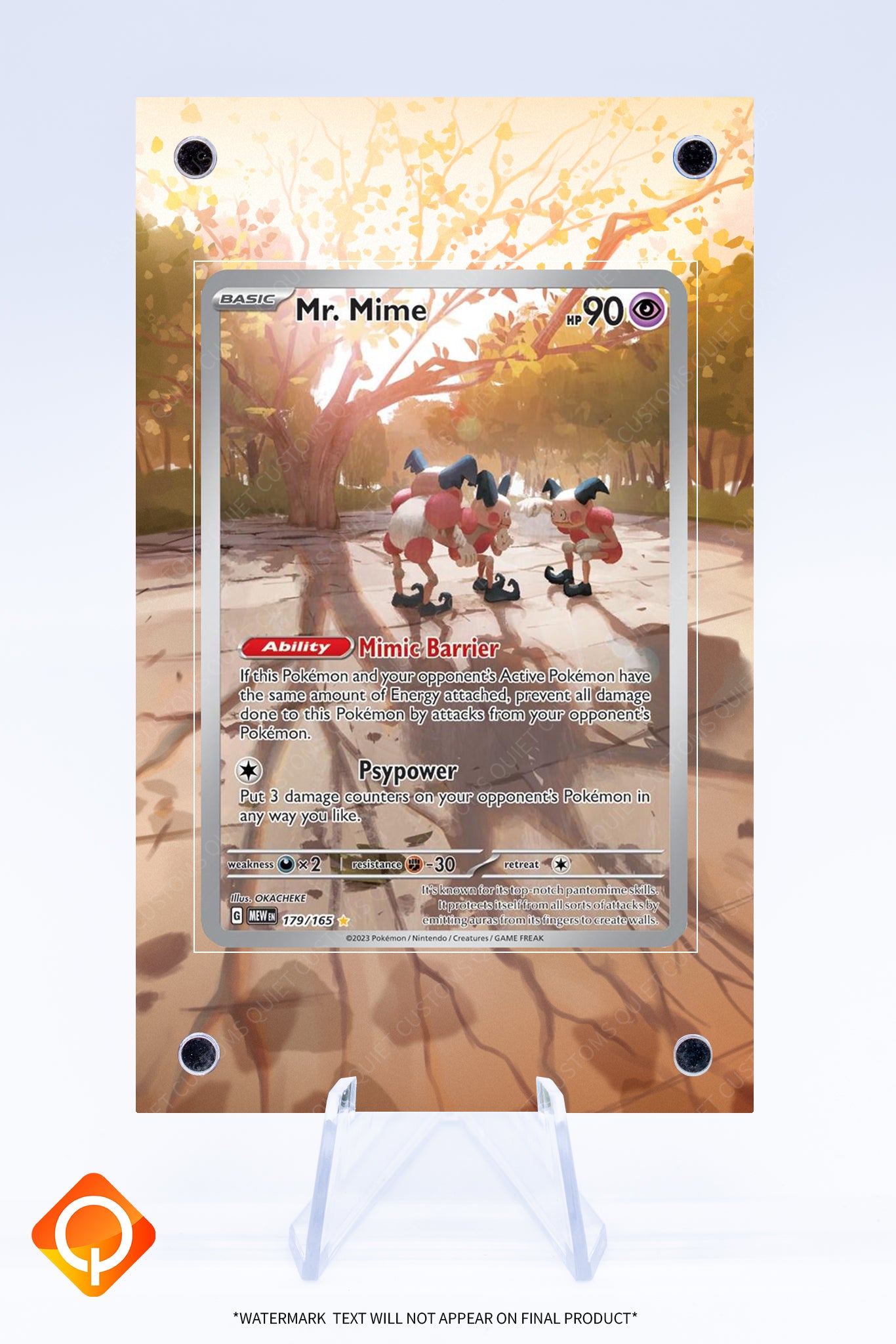 Mr Mime 179 165 Case | Art Guard (Ungraded)