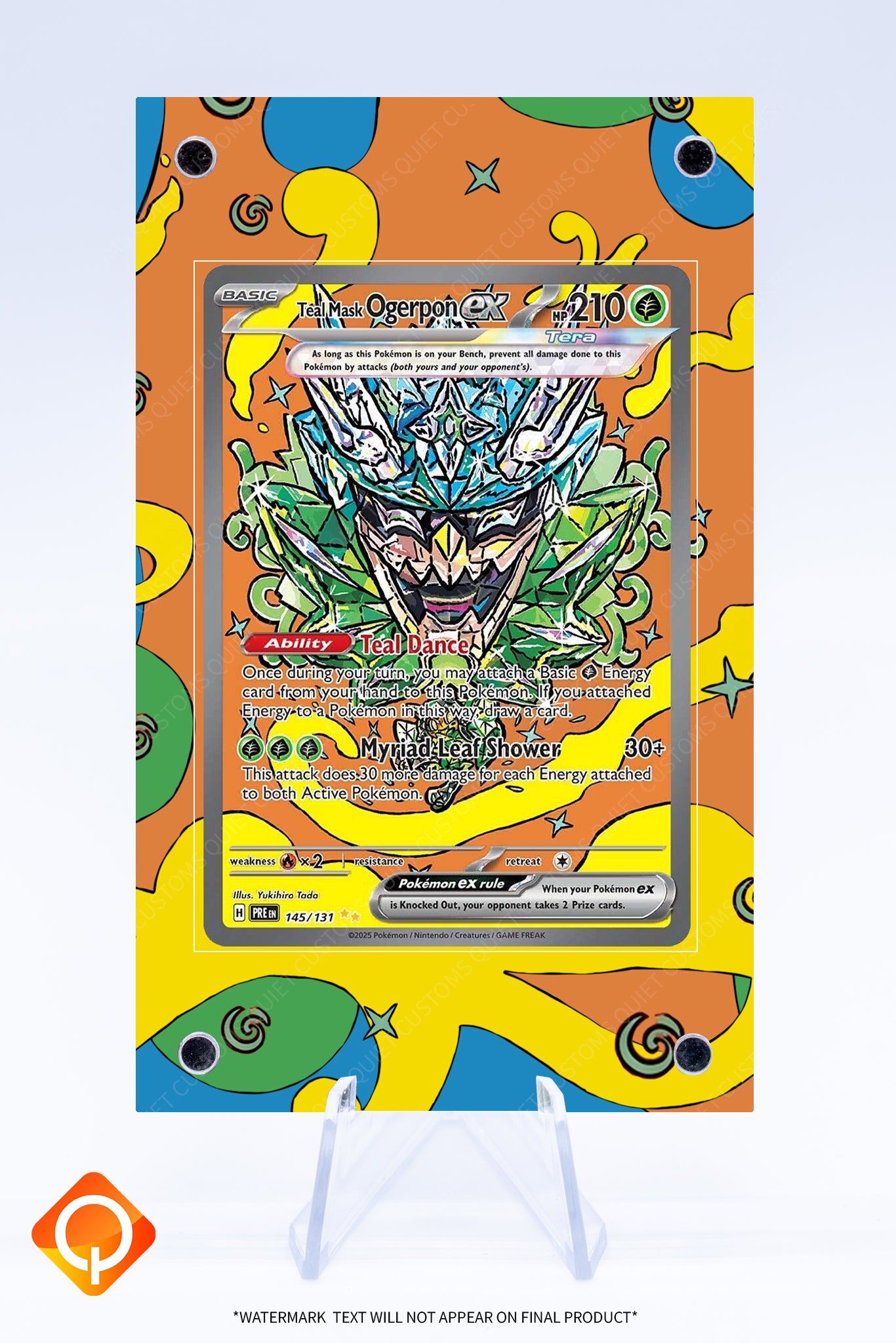 Ogerpon (Teal Mask) 145 131 Case | Art Guard (Ungraded)