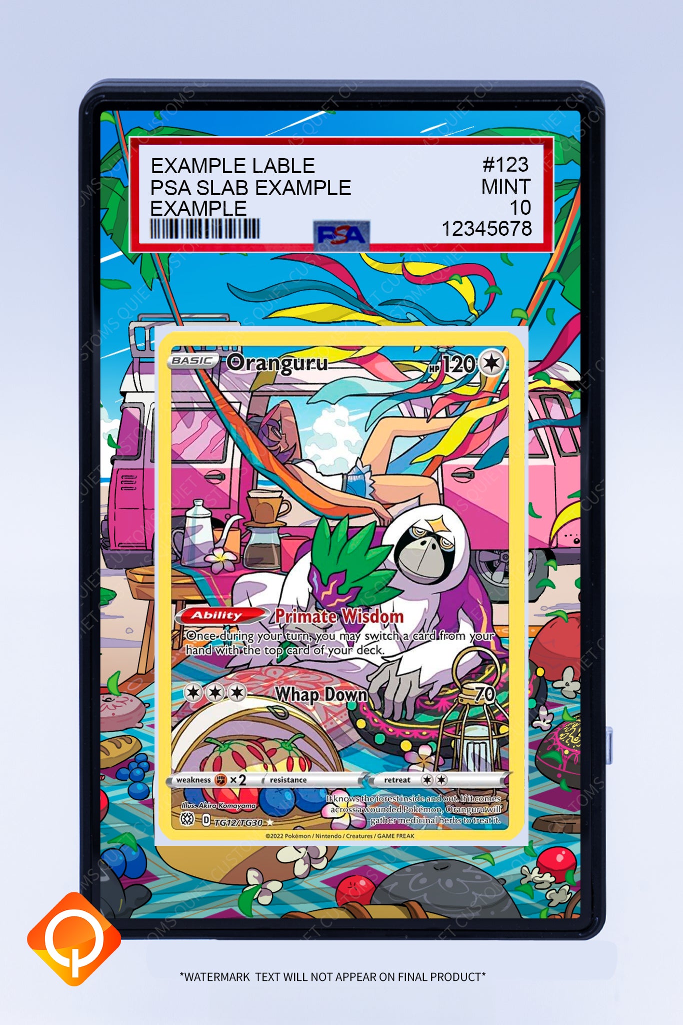 Oranguru TG12 TG13 (Graded) Case