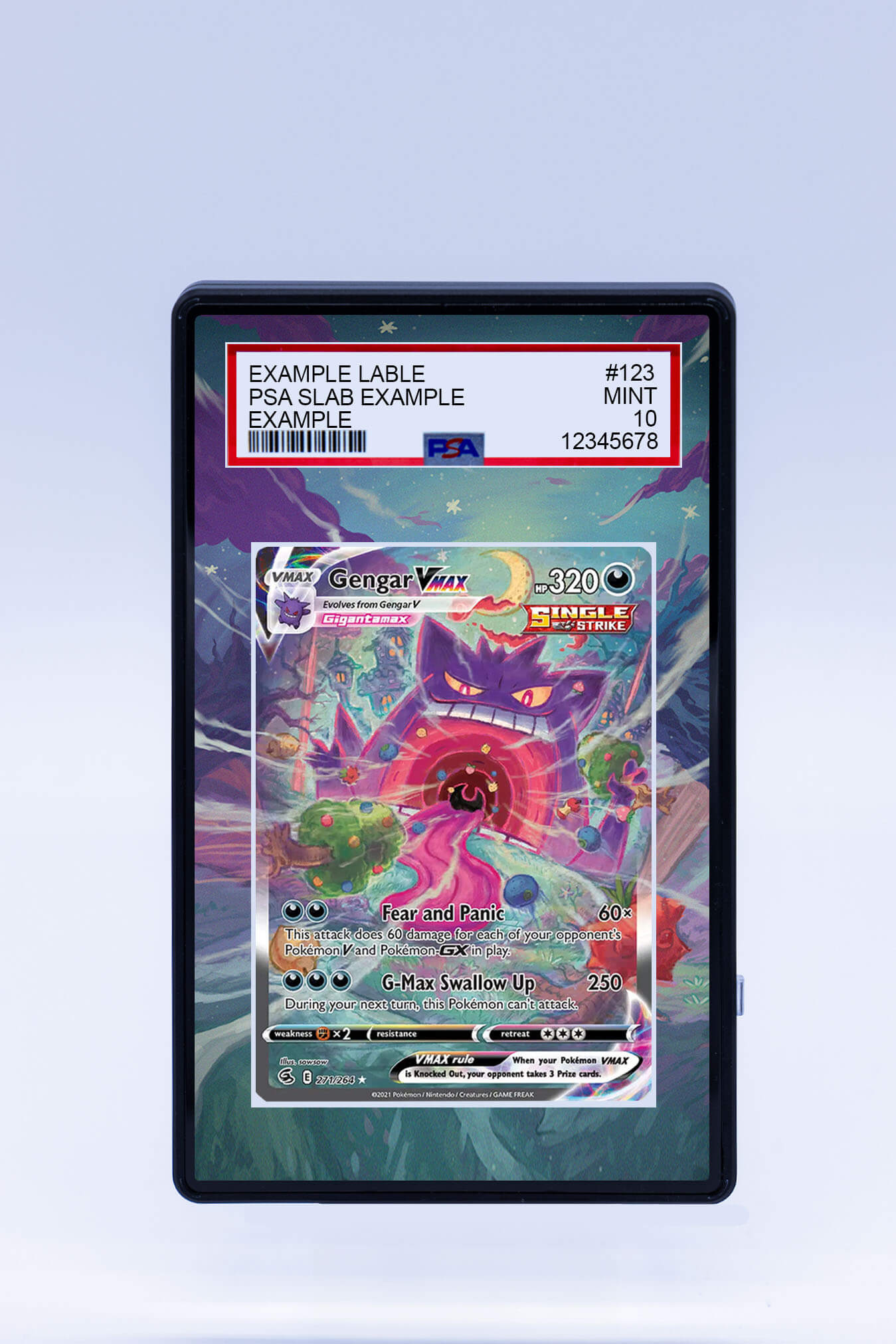 Gengar 271/264 (Graded) Case