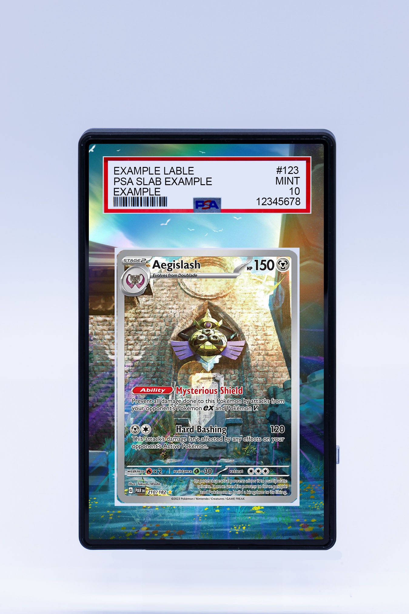 Aegislash 210 182 (Graded) Case