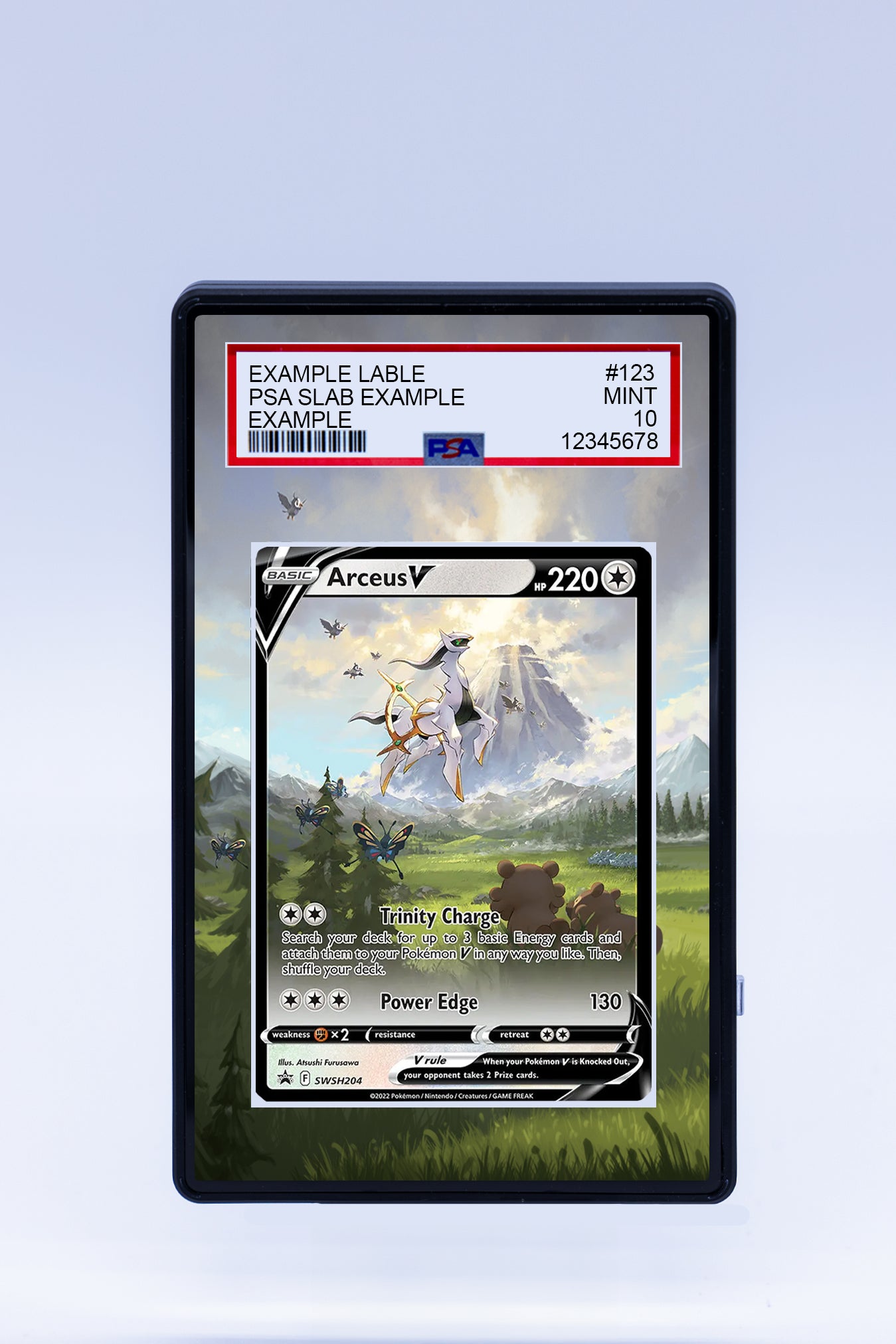 Arceus V SWSH204 Promo (Graded) Case Arceus V SWSH204 Promo (Graded) Case