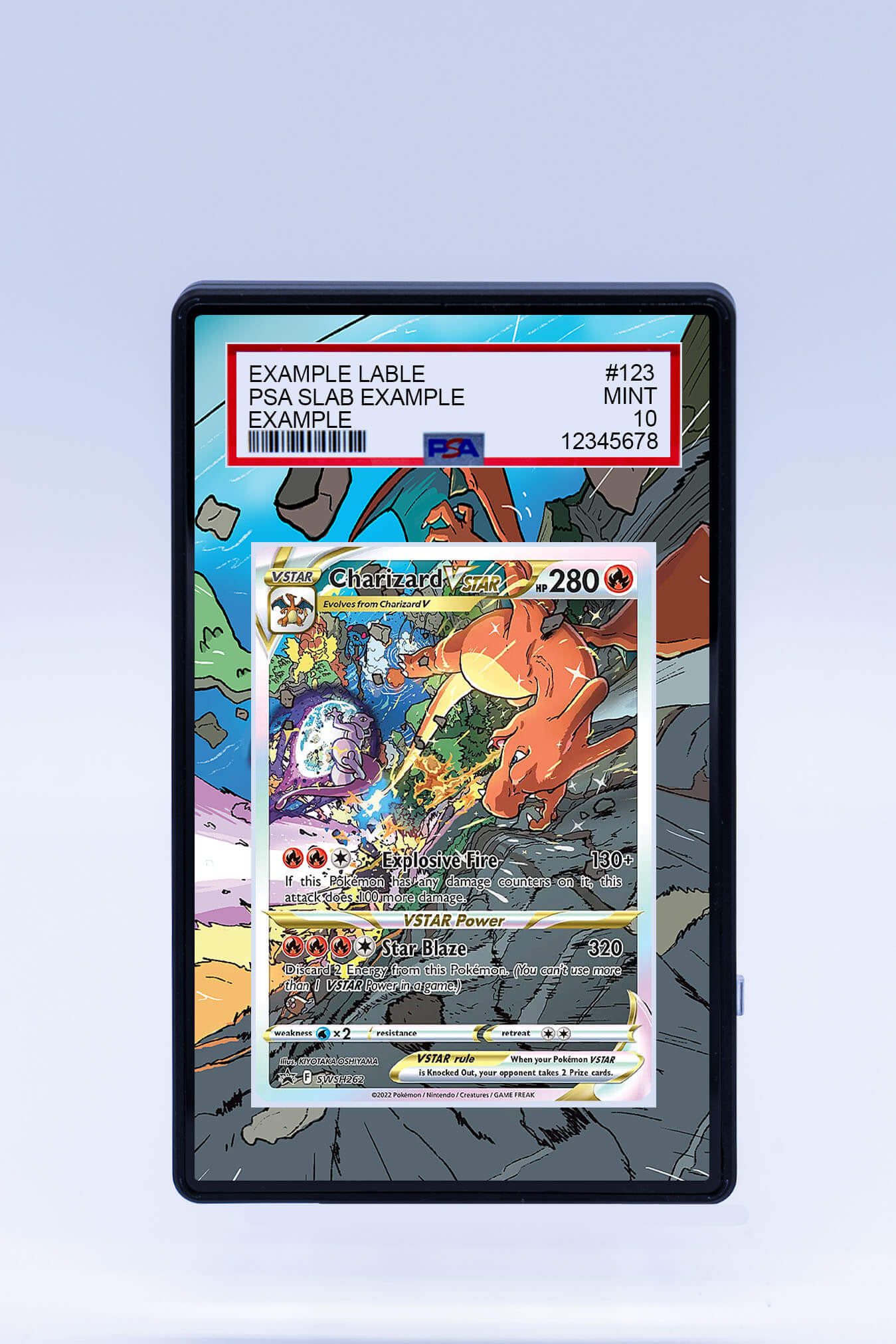 Charizard VSTAR SWSH262 UPC Promo (Graded) Case Charizard VSTAR SWSH262 UPC Promo (Graded) Case