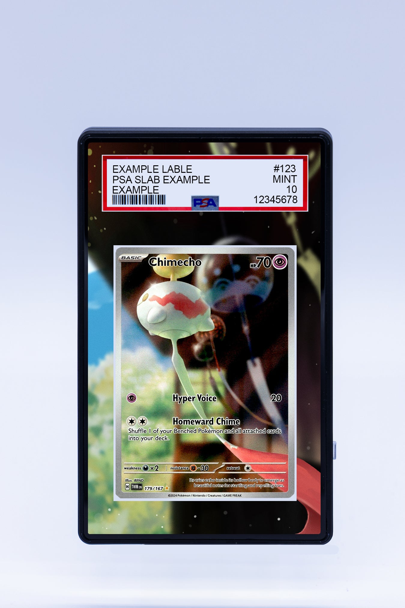 Chimecho 179 167 (Graded) Case Chimecho 179 167 (Graded) Case