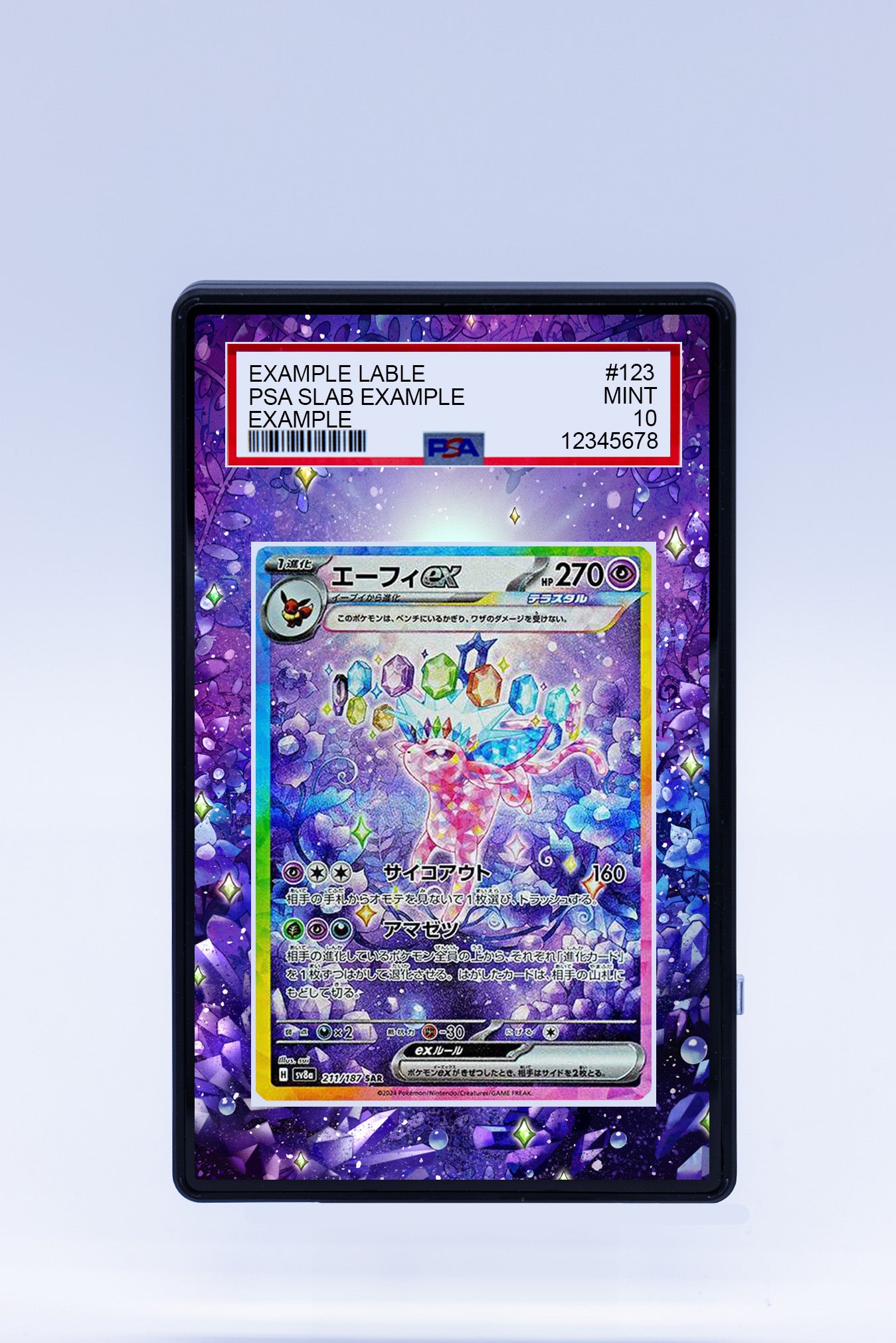 Espeon EX 155 131 (Graded) Case