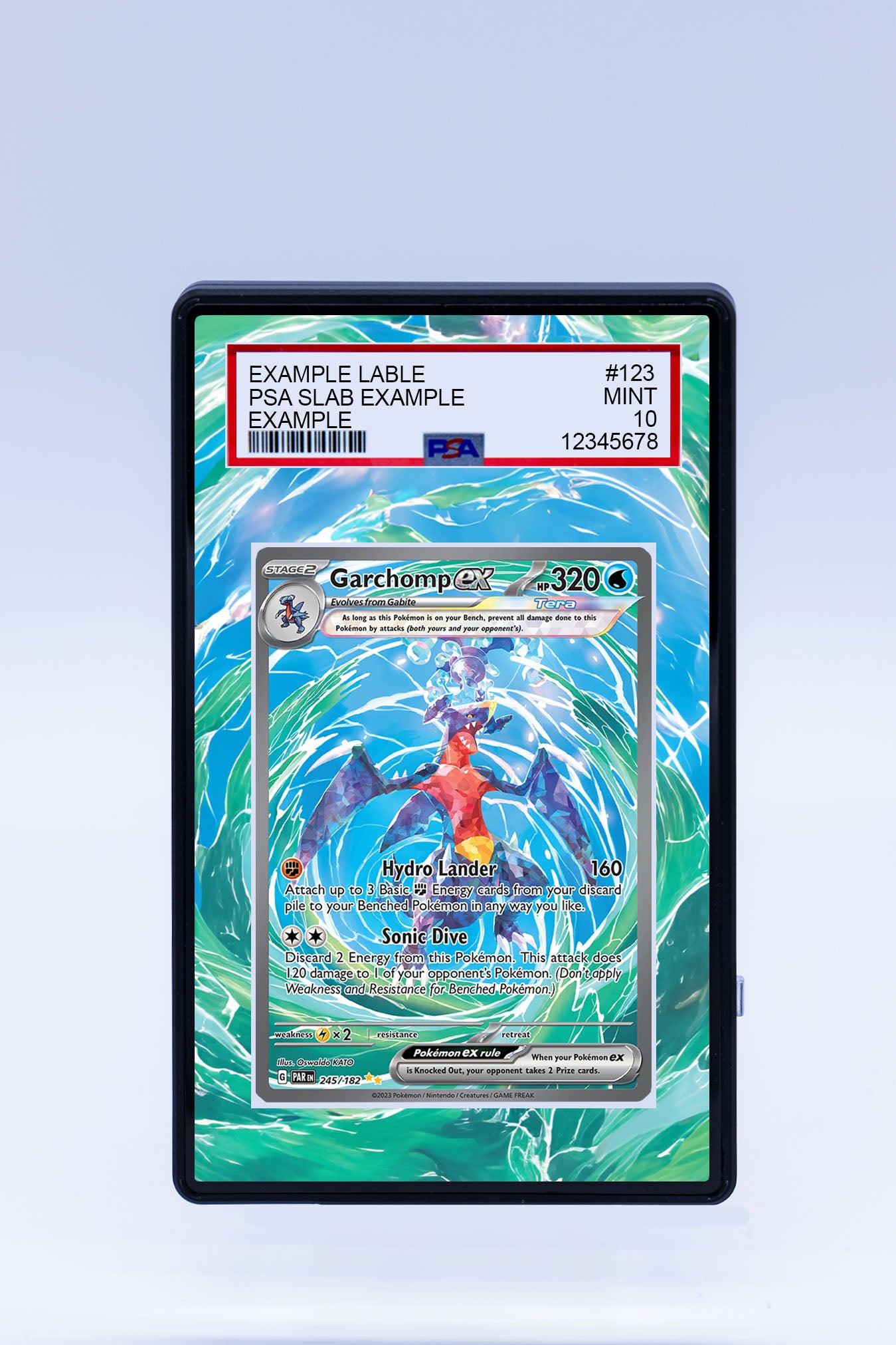 Garchomp EX 245/182 (Graded) Garchomp EX 245/182 (Graded)