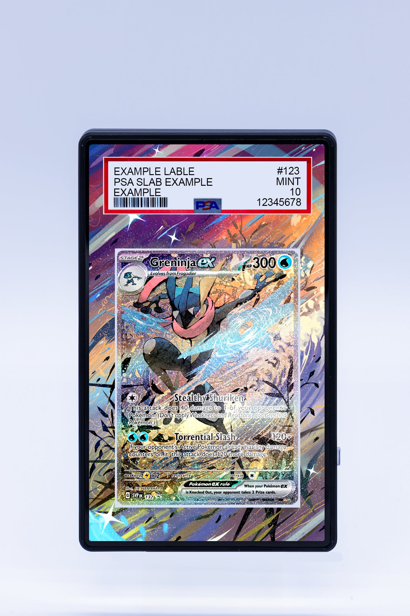 greninja graded card Greninja EX 132 Promo (Graded) Case