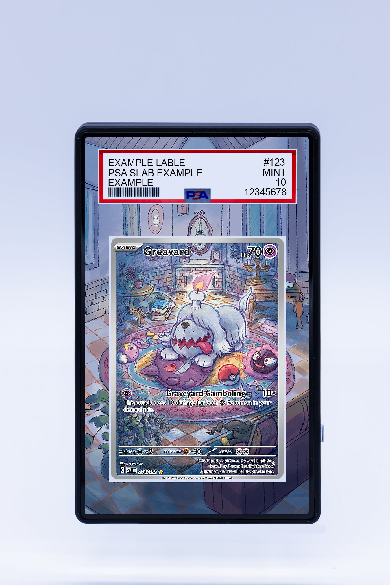 Greavard 214 198 (Graded) Case Greavard 214 198 (Graded) Case