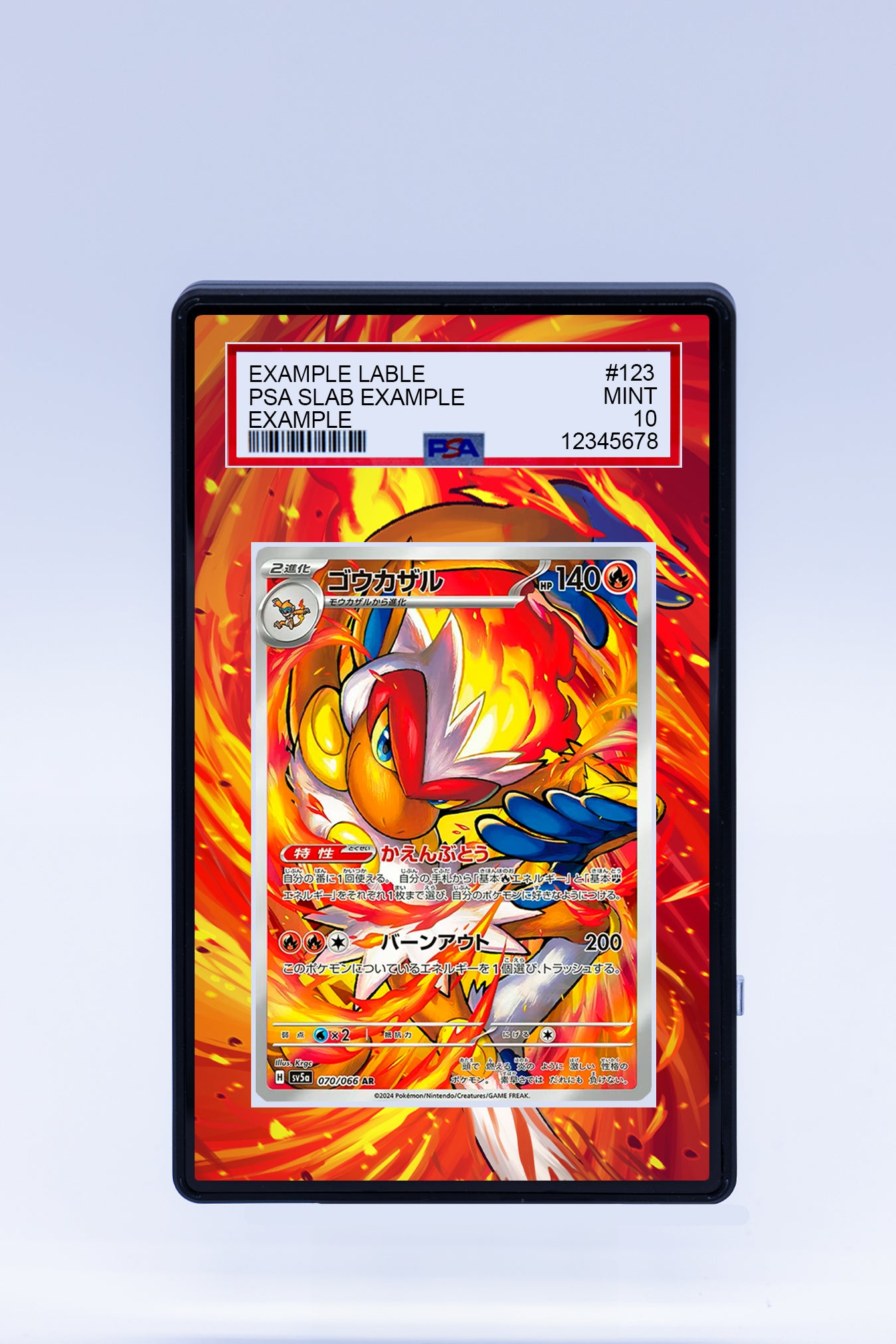 Infernape 173 167 (Graded) Case Infernape 173 167 (Graded) Case