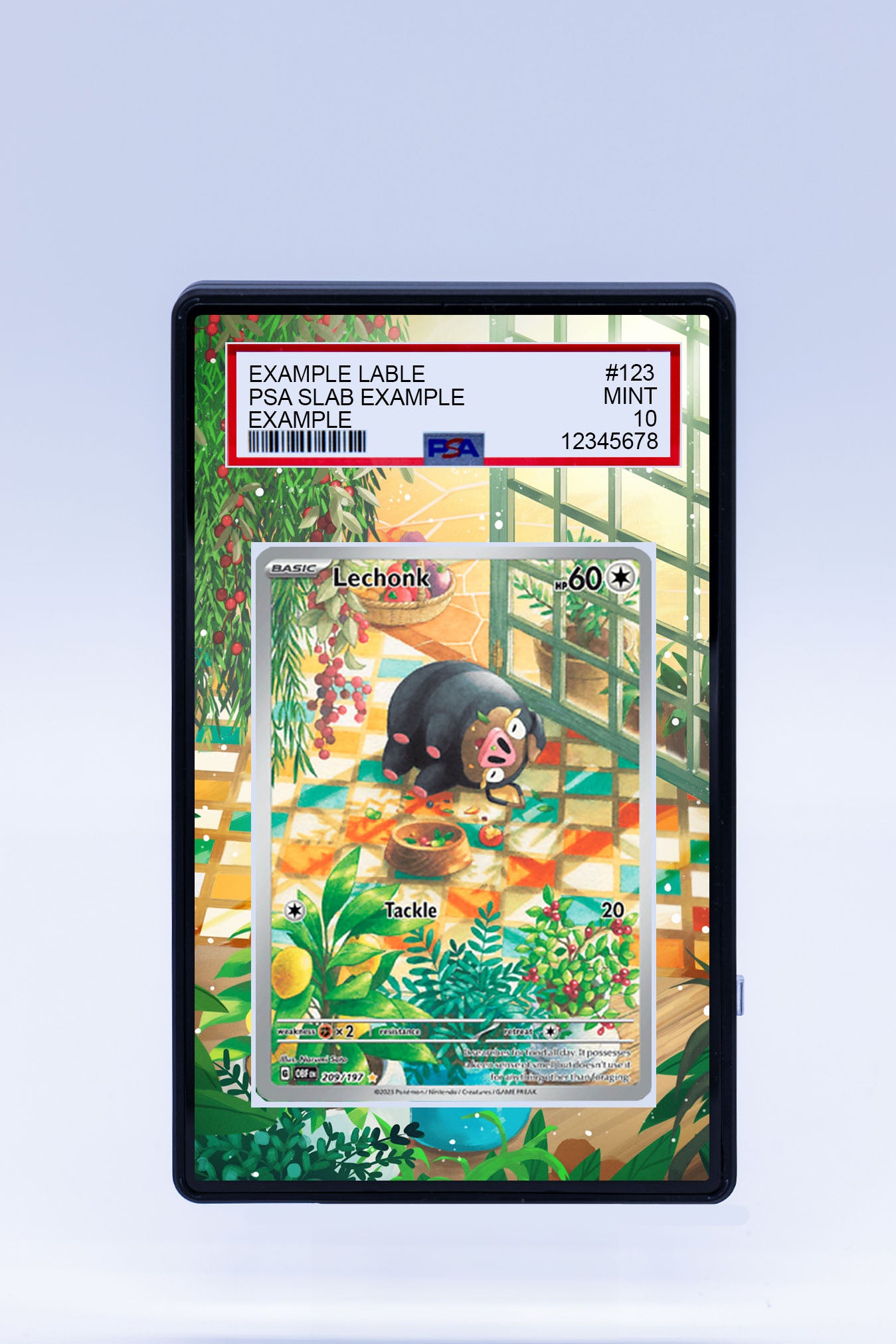 Lechonk 209 197 (Graded) Case