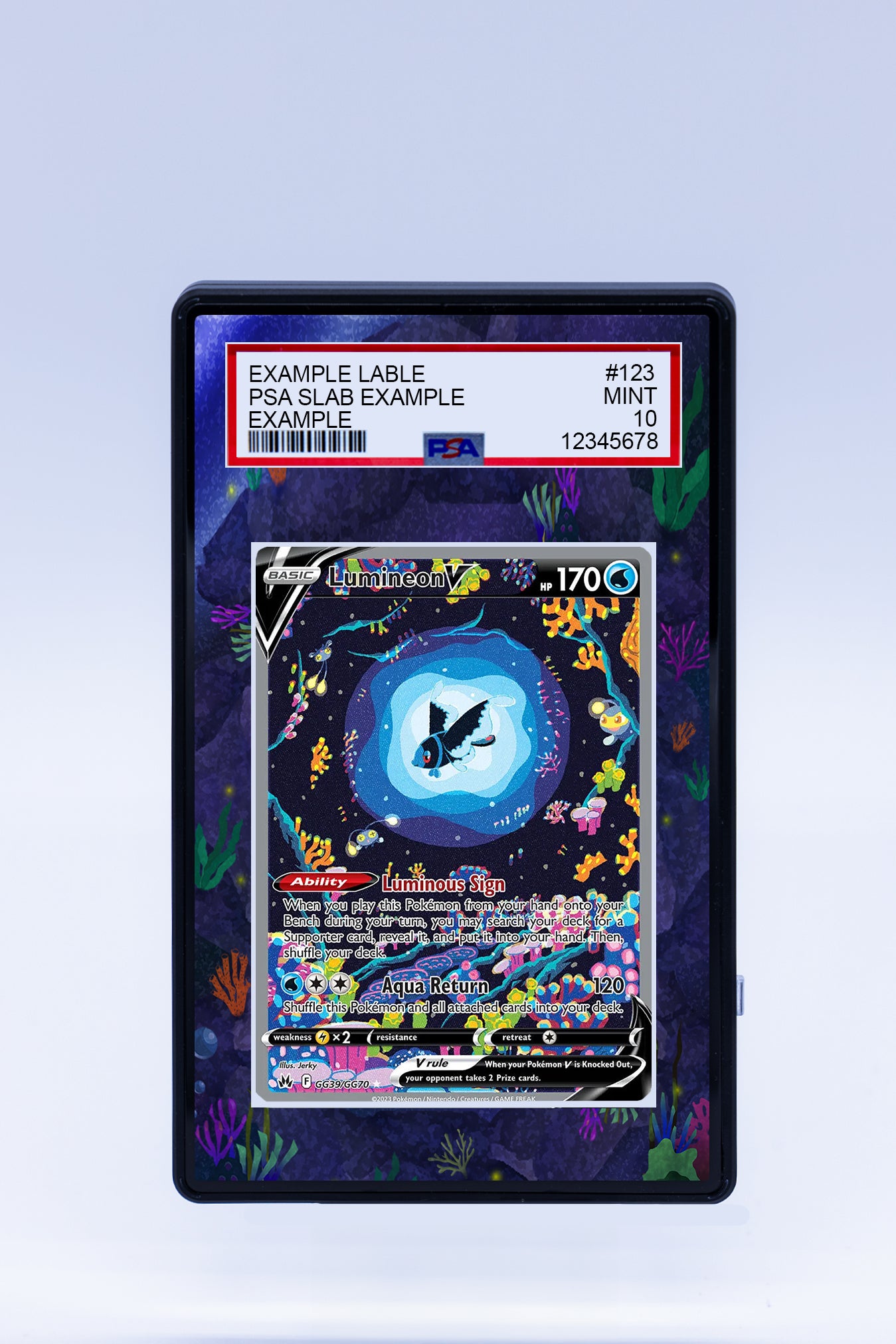 pokemon card lumineon POKEMON Lumineon V (156/172) [Sword & Shield: Brilliant Stars] –  X-Playground