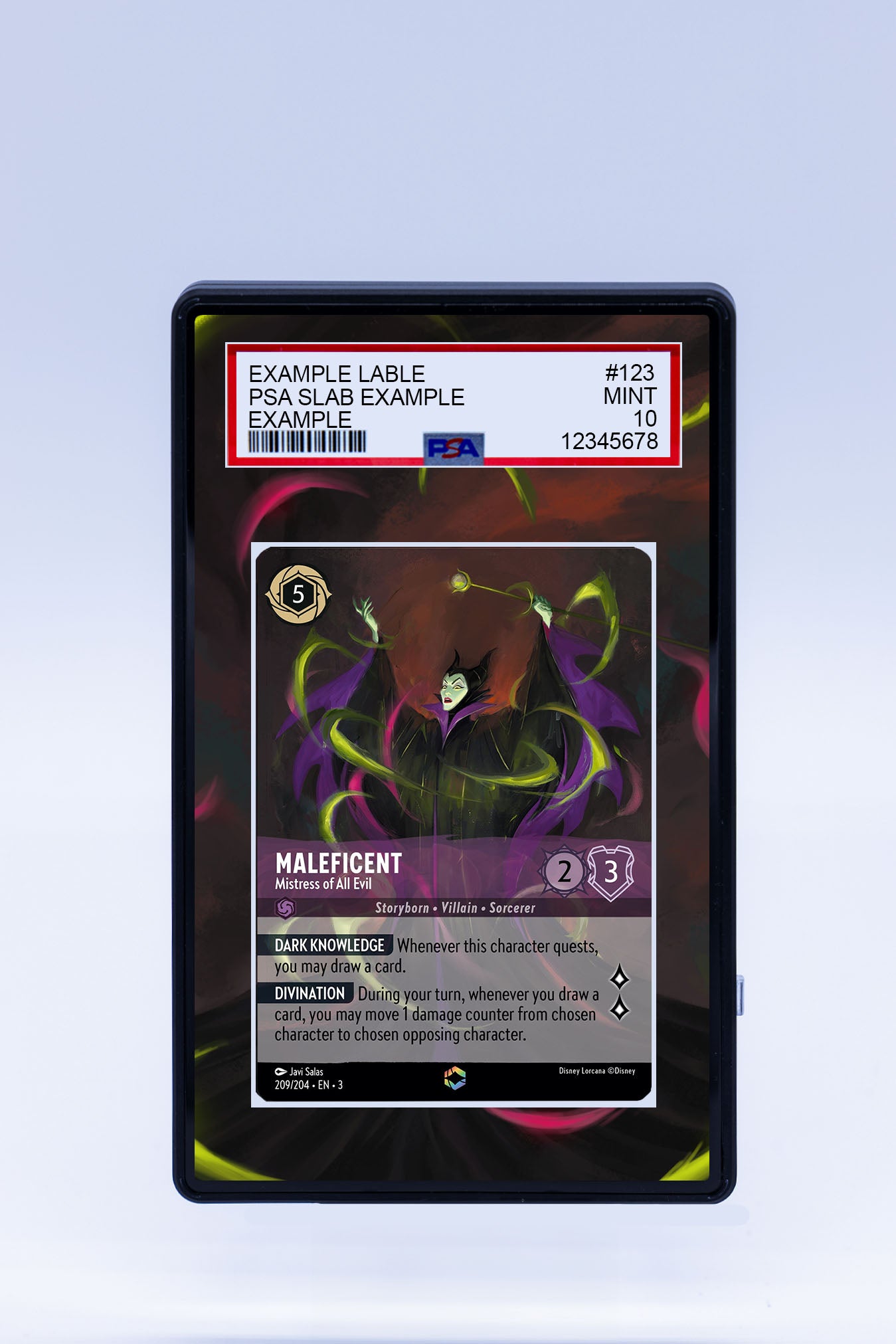 Maleficent 209 204 (Graded) Case