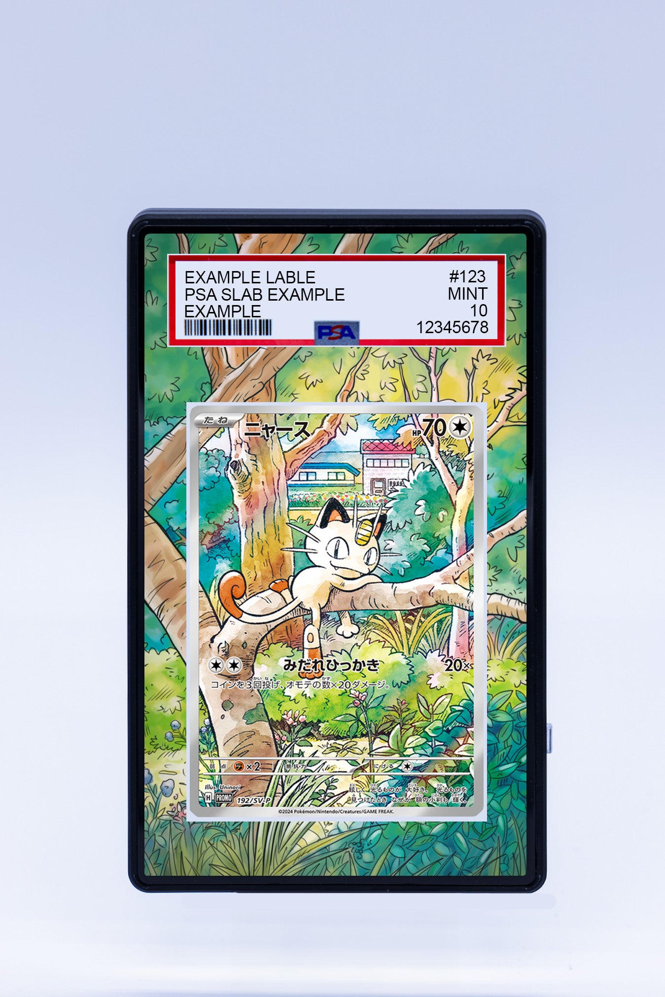 Meowth 106 094 (Graded) Case