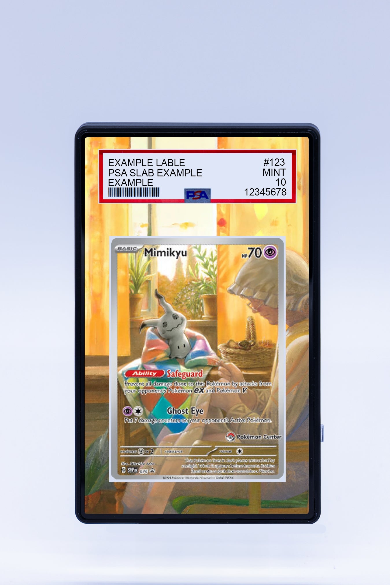 Mimikyu 075 Promo (Graded) Case Mimikyu 075 Promo (Graded) Case