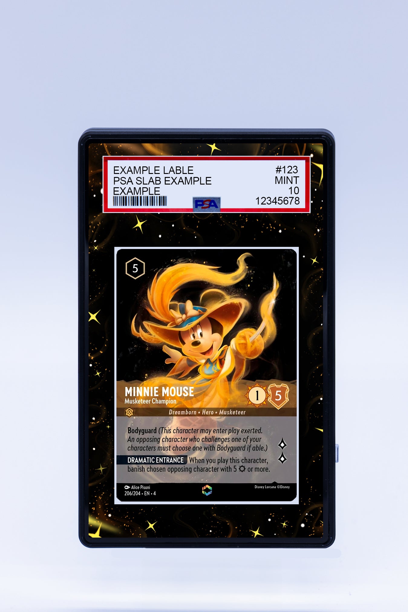 Minnie Mouse 206 204 (Graded) Case