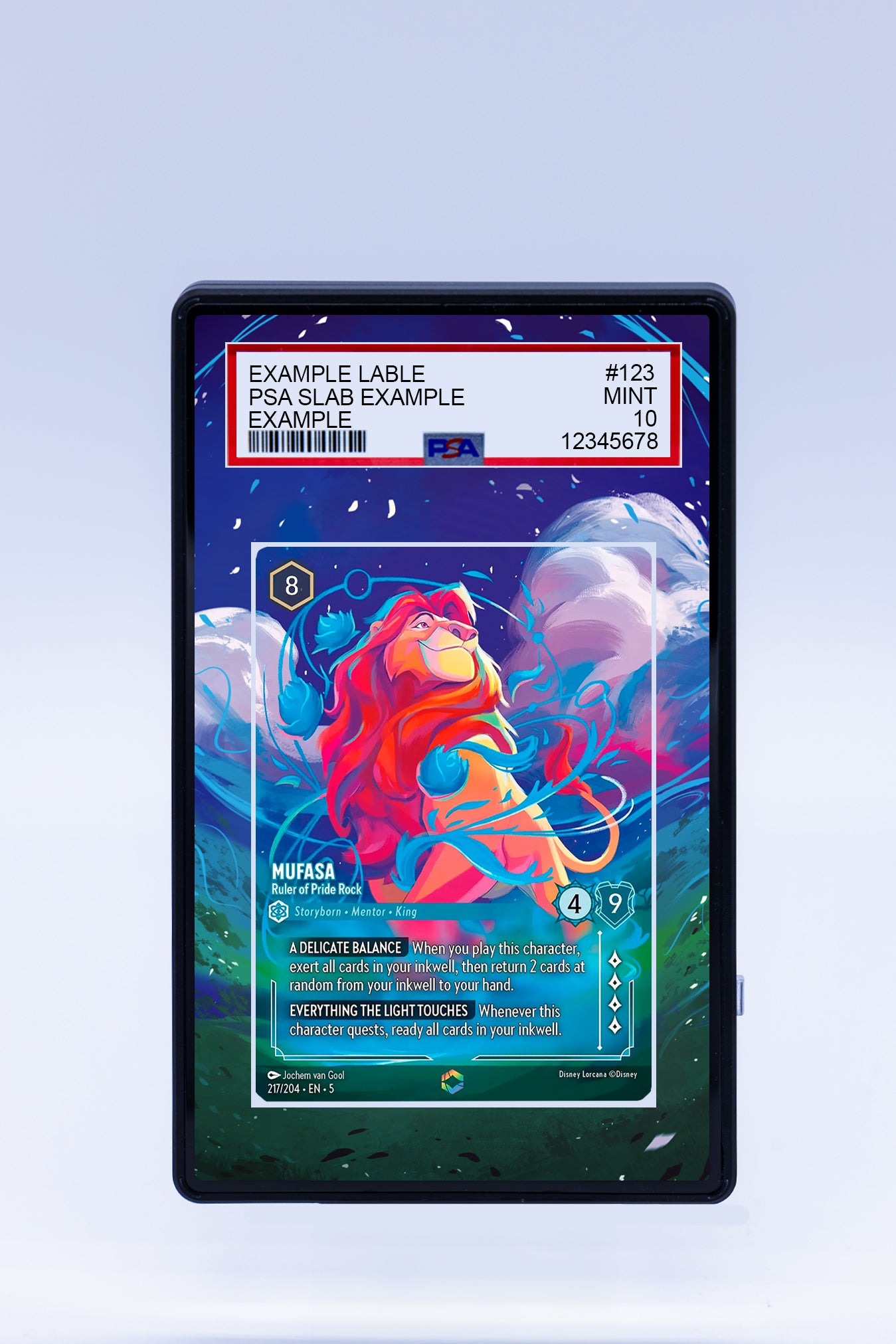 Mufasa 217 204 (Graded) Case