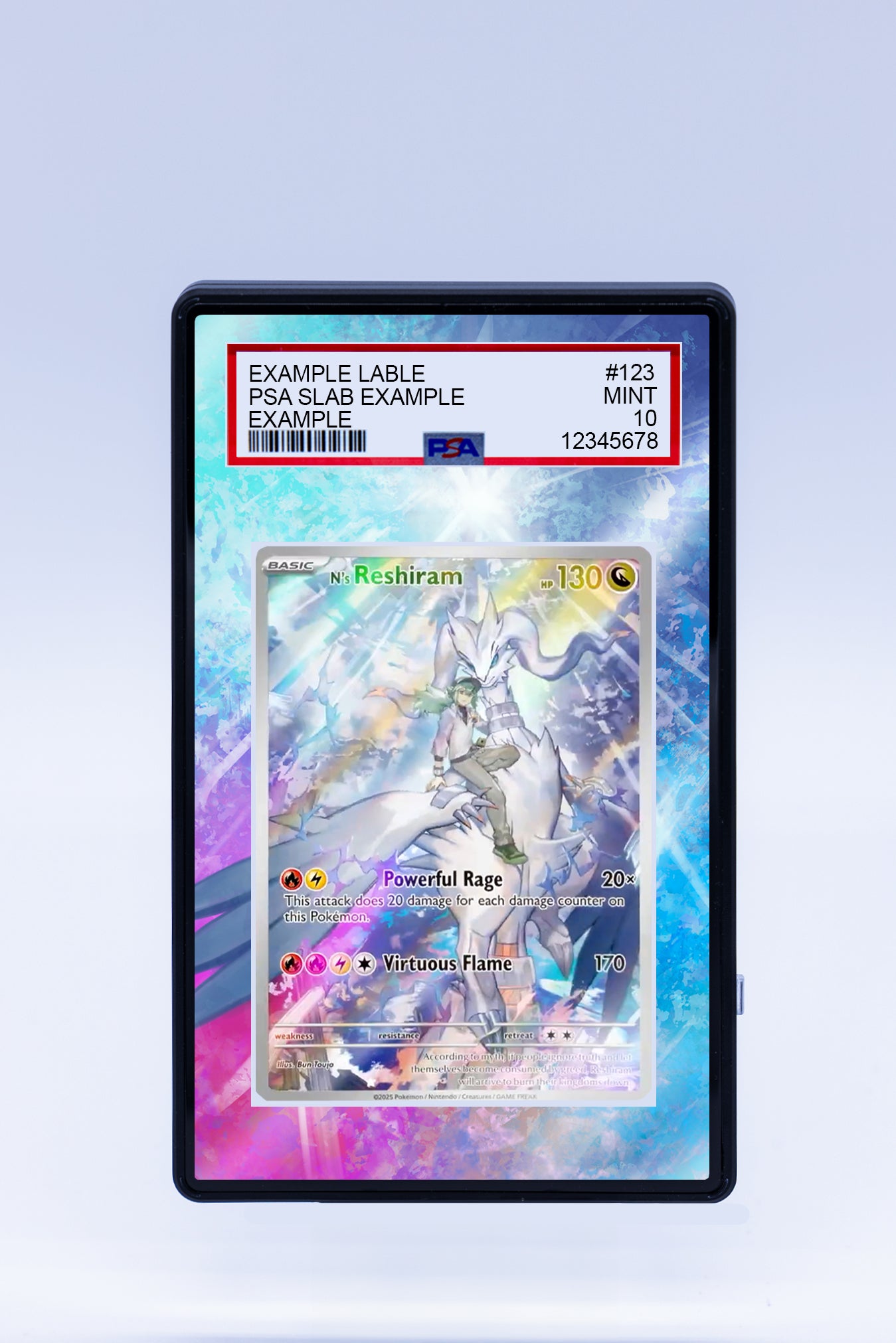 N's Reshiram (Graded) Case N's Reshiram (Graded) Case