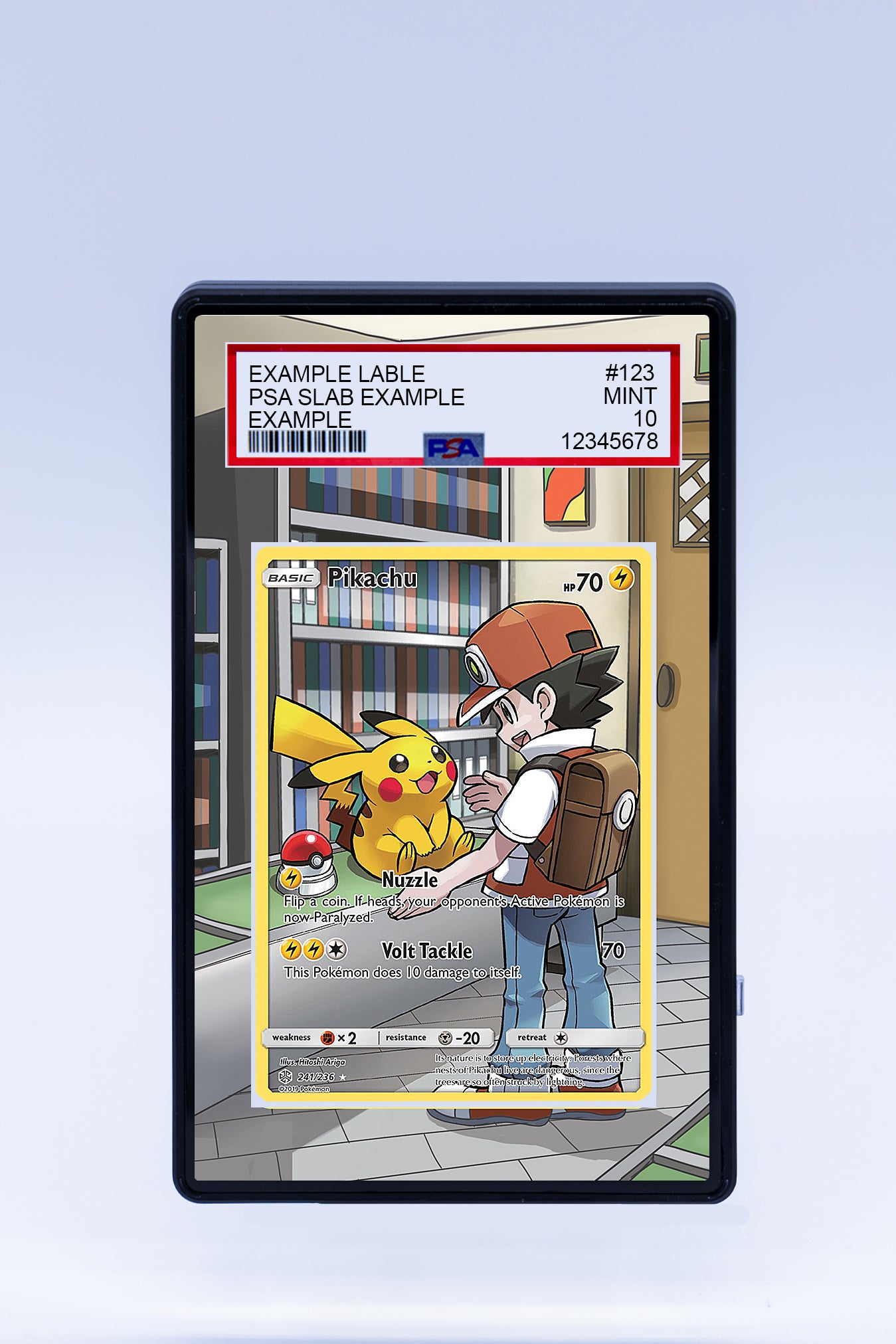 Pikachu 241/236 (Graded) Case