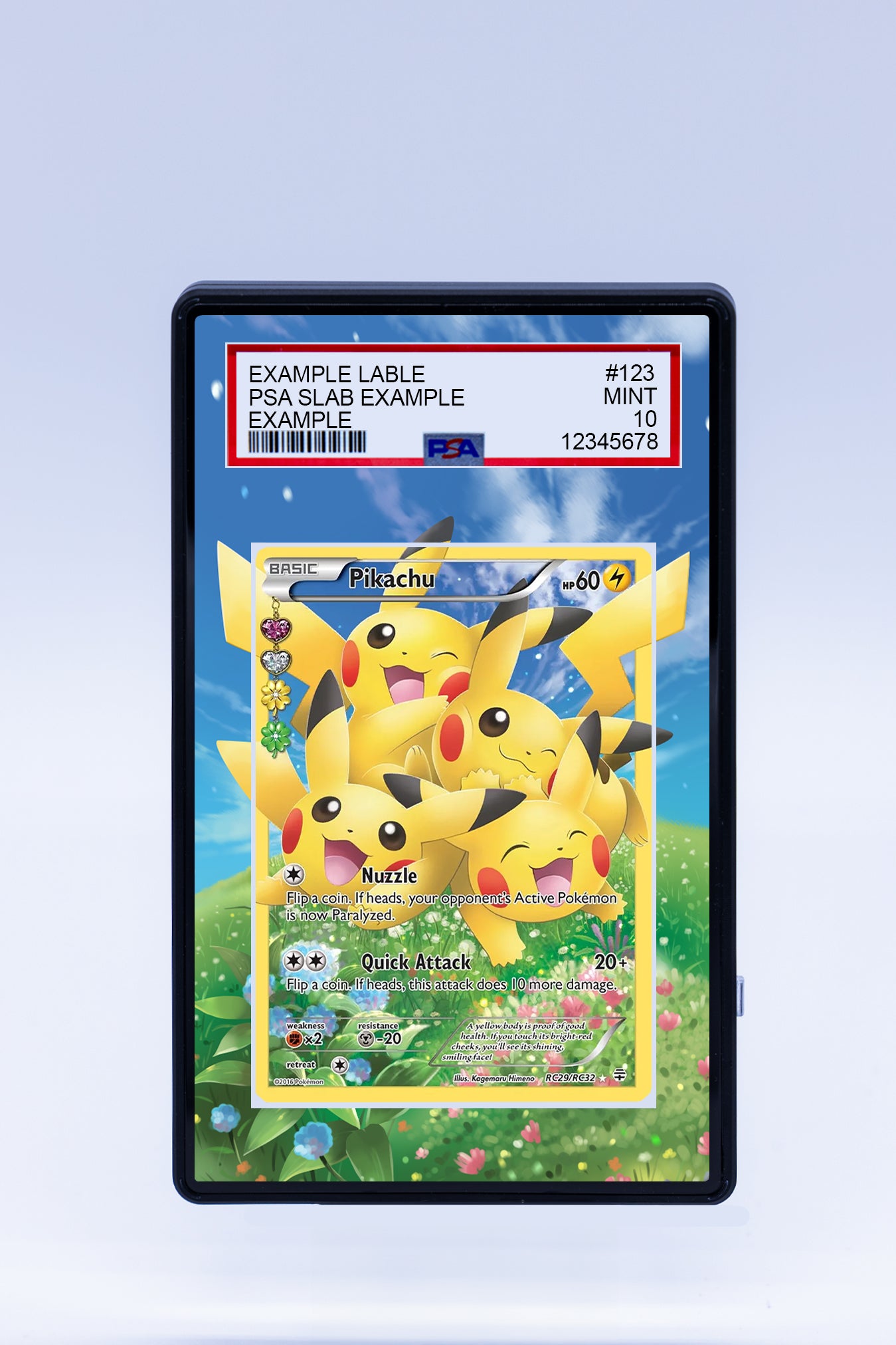 Pikachu RC29 (Graded) Case Pikachu RC29 (Graded) Case