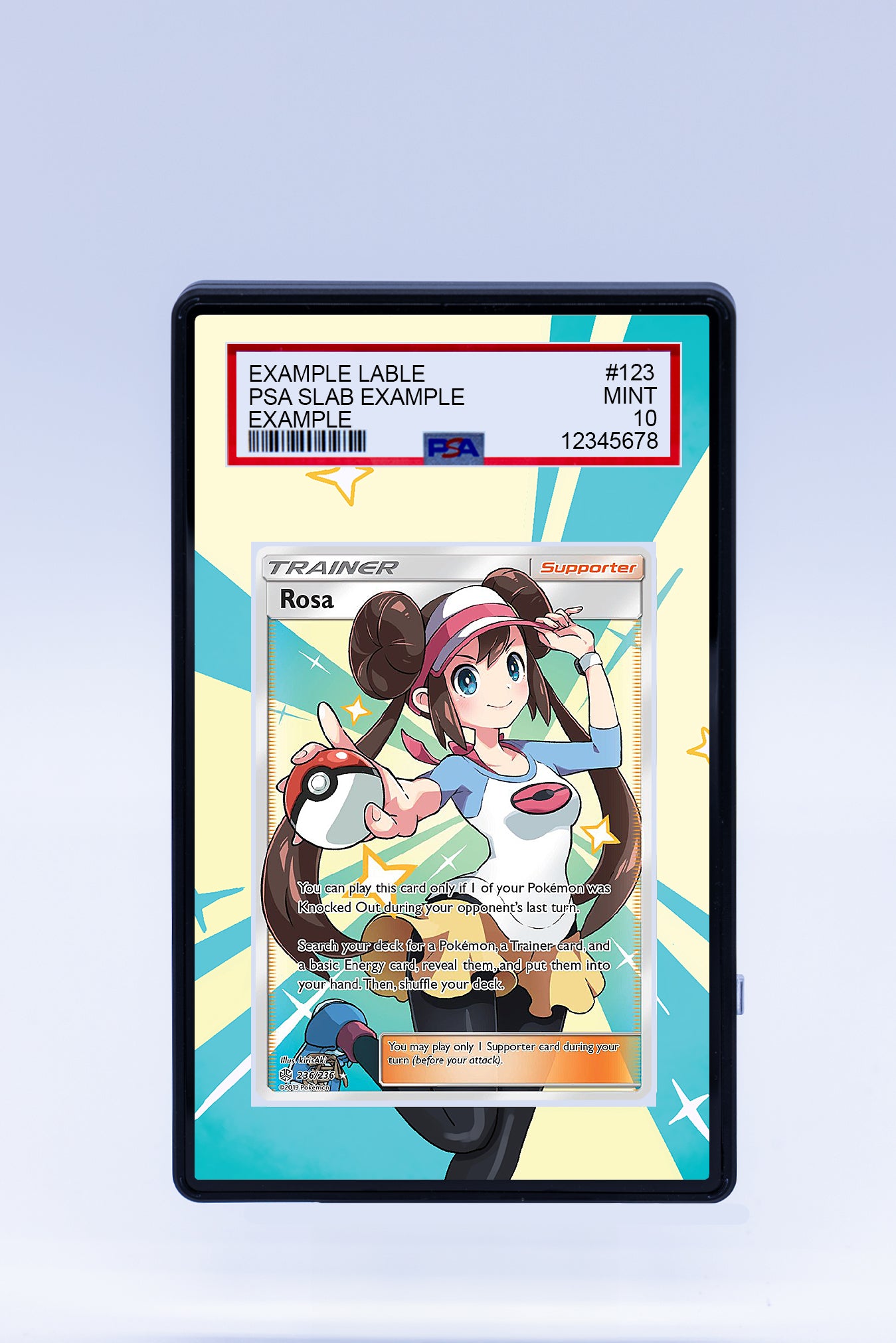 rosa pokemon trainer card Rosa 236/236 Trainer (Graded)