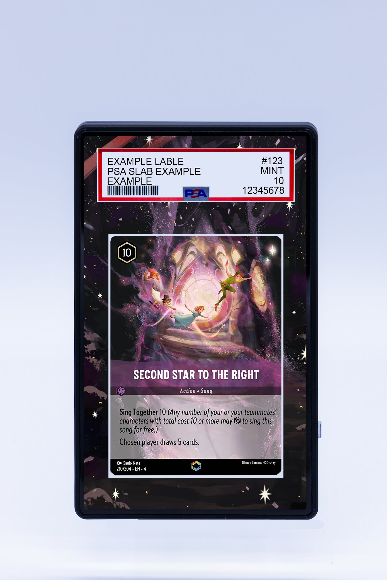 Second Star to the Right 210 204 (Graded) Case