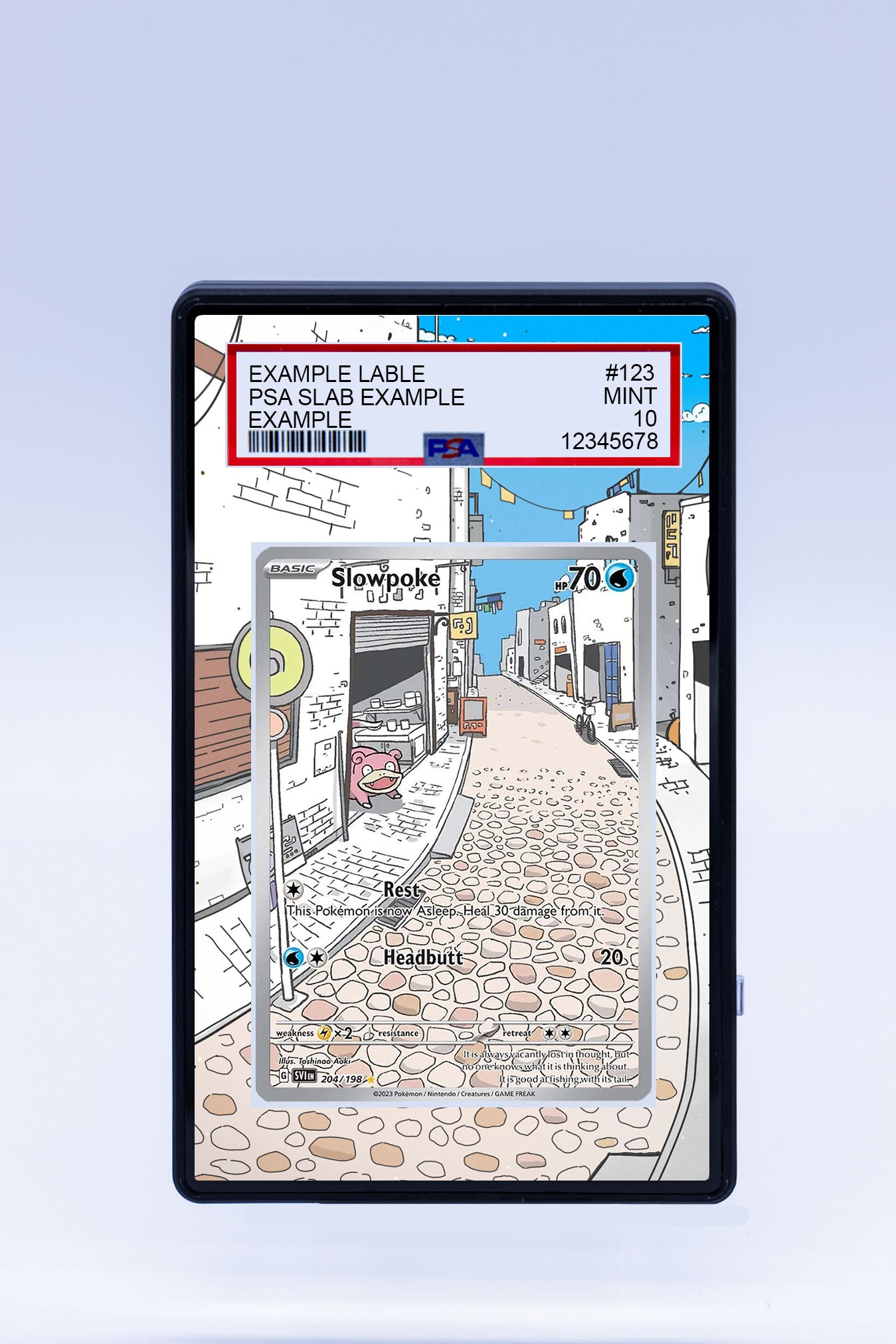 Slowpoke 204 198 (Graded) Case