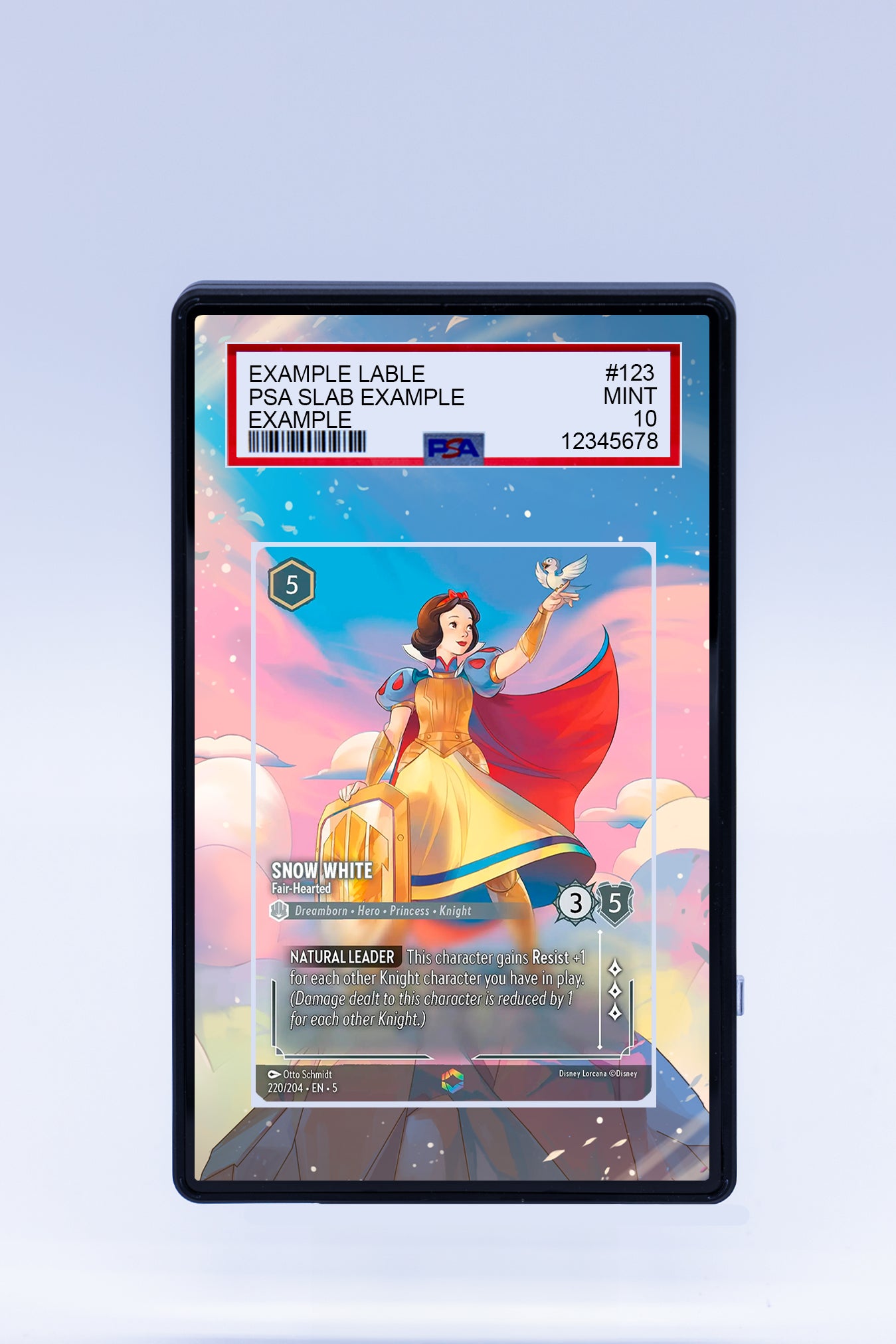 Snow White 220 204 (Graded) Case