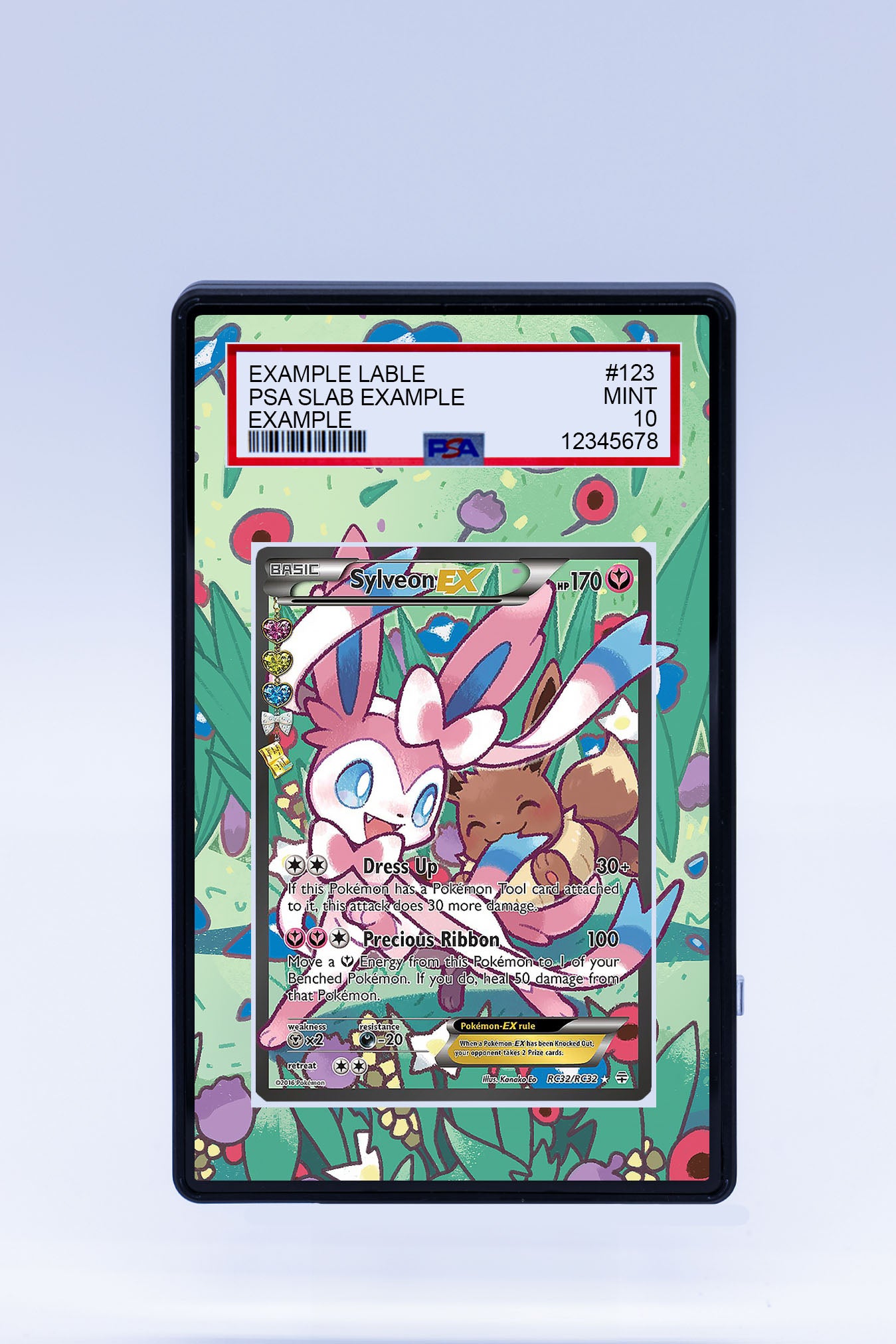 Sylveon EX RC32 RC32 (Graded) Case