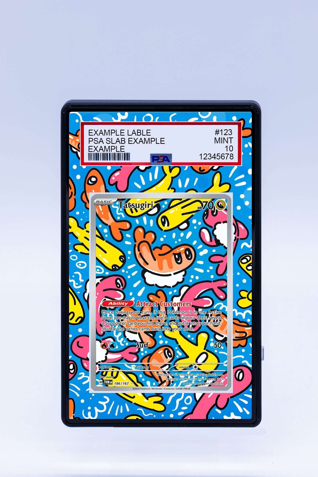 Tatsugiri 186 167 (Graded) Case