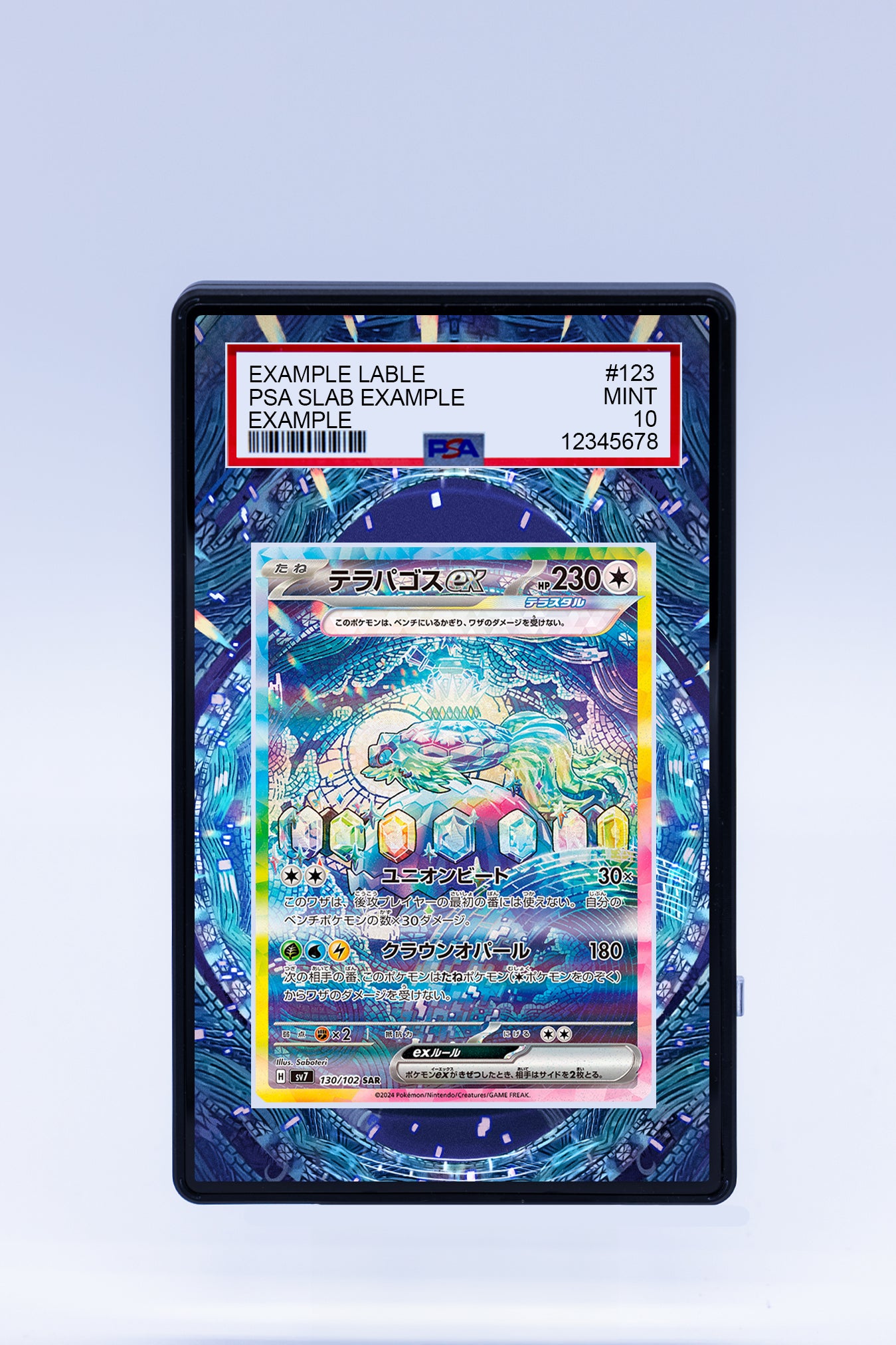 Pokemon Card Terapagos Ex - 170/142 Pokemon Cards Rare