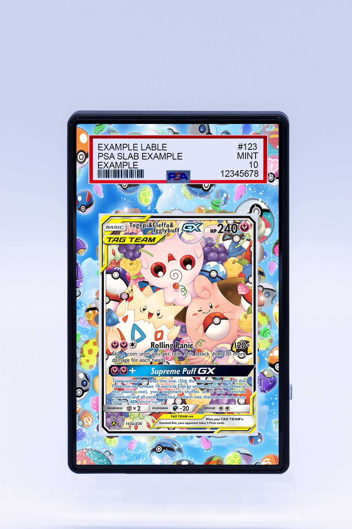 Togepi Cleffa Igglybuff GX 143a 236 (Graded)