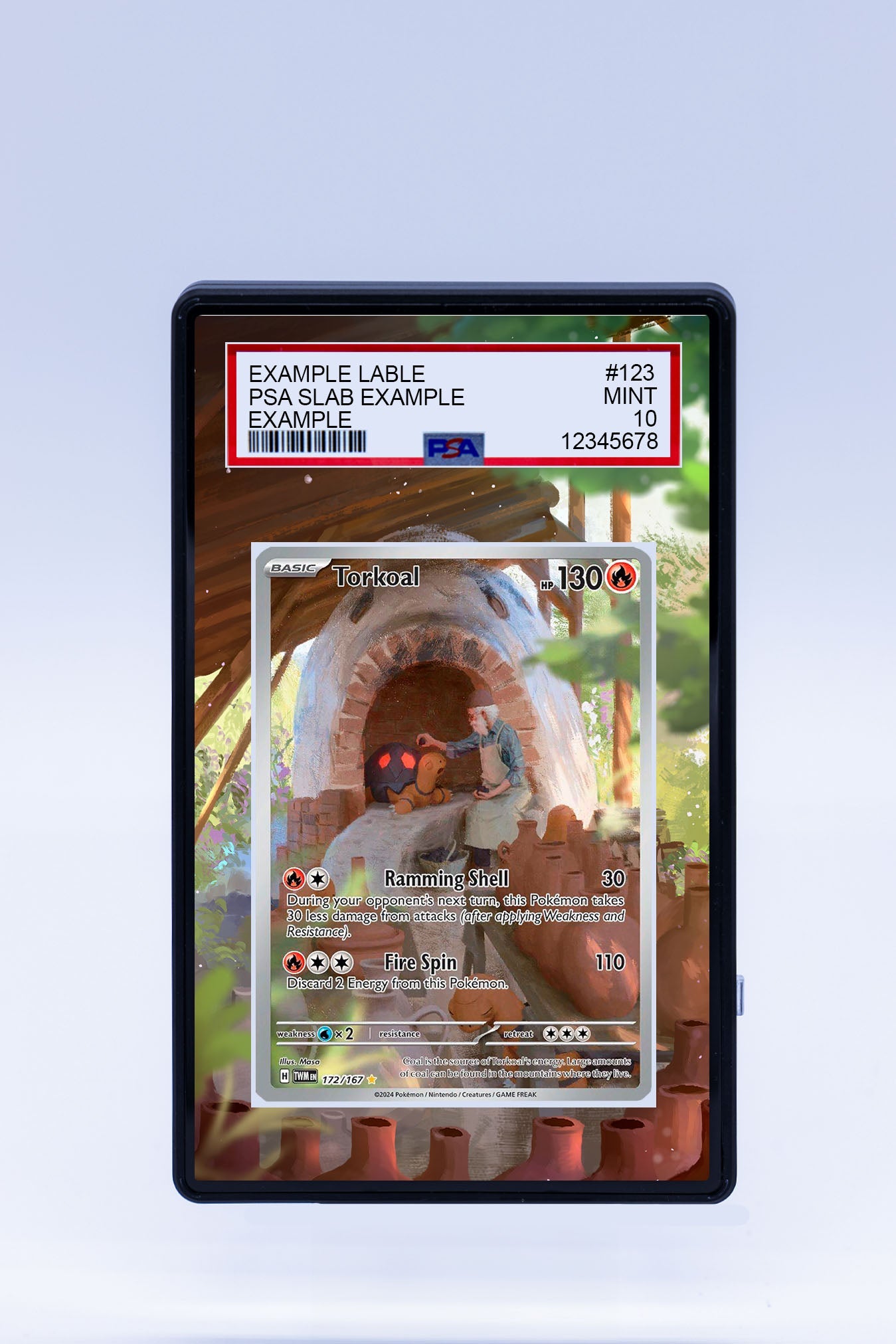 Torkoal 172 167 (Graded) Case