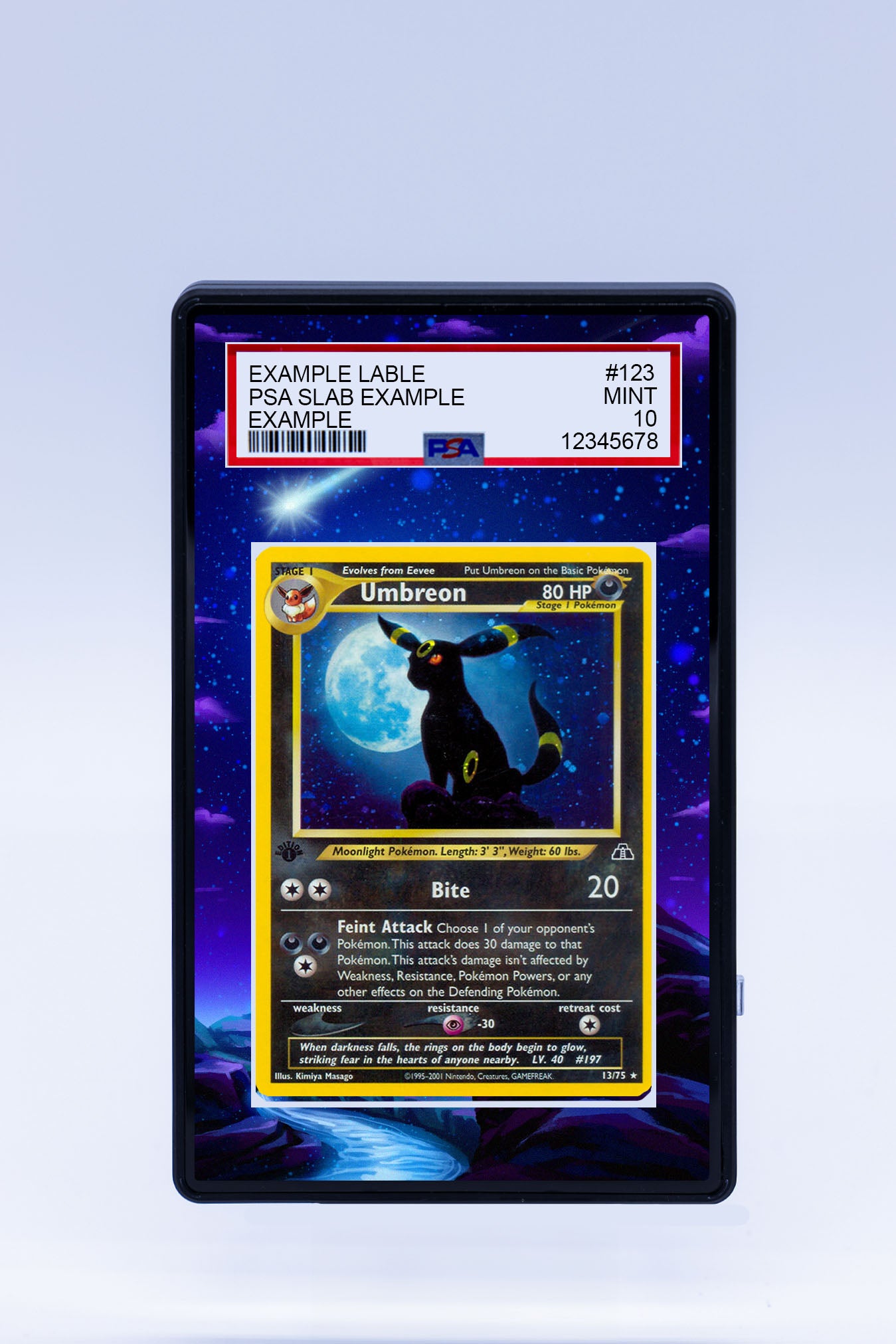 Umbreon 13 75 (Graded) Case