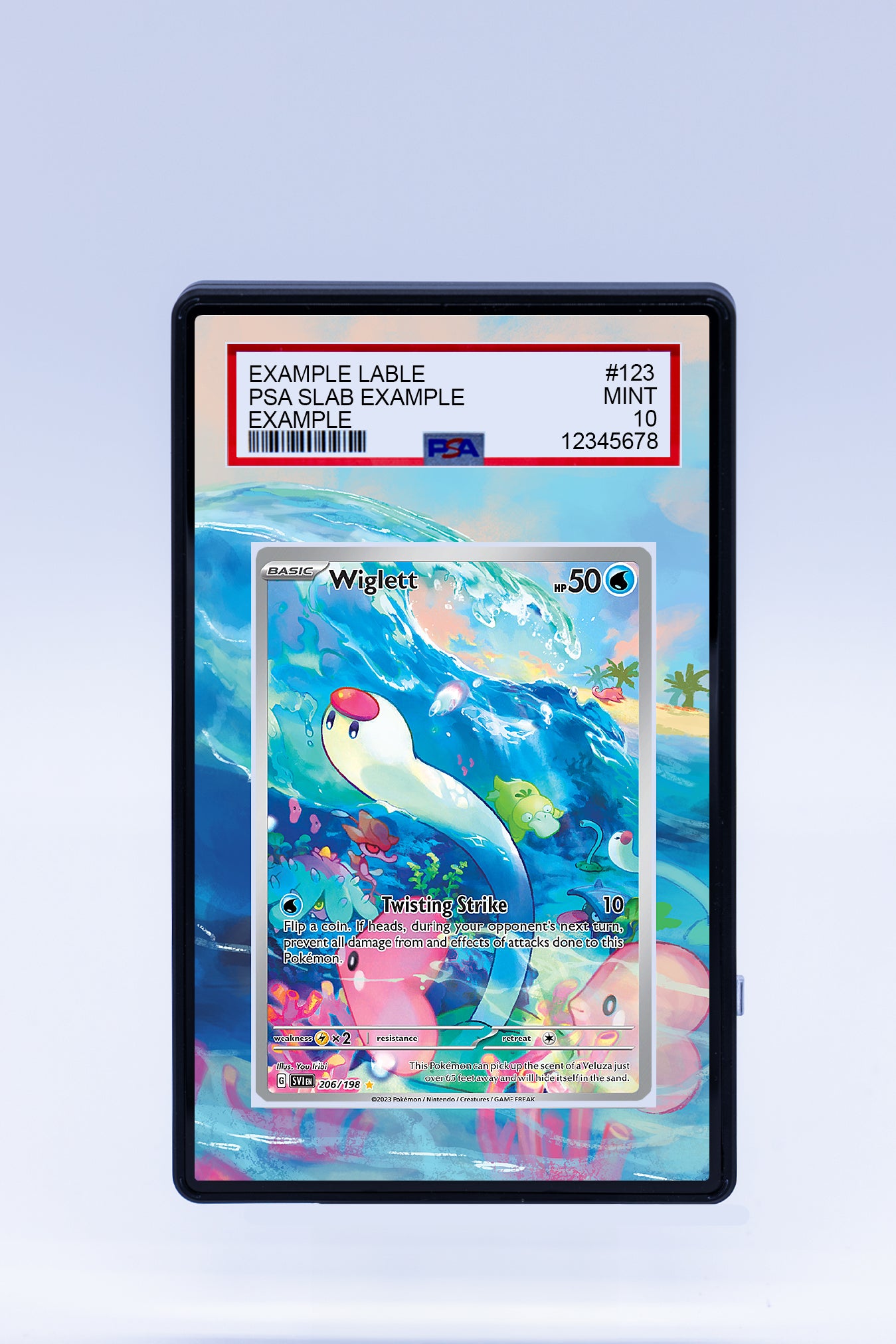 wiglett pokemon card price Wiglett 206 198 (Graded) Case