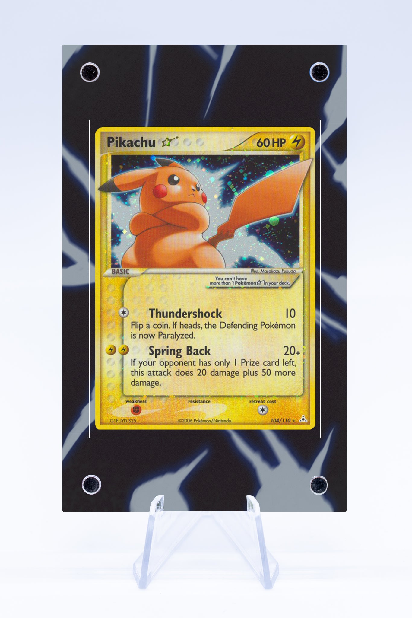 Pikachu 104 110 Case | Art Guard (Ungraded) Pikachu 104 110 Case | Art Guard (Ungraded)