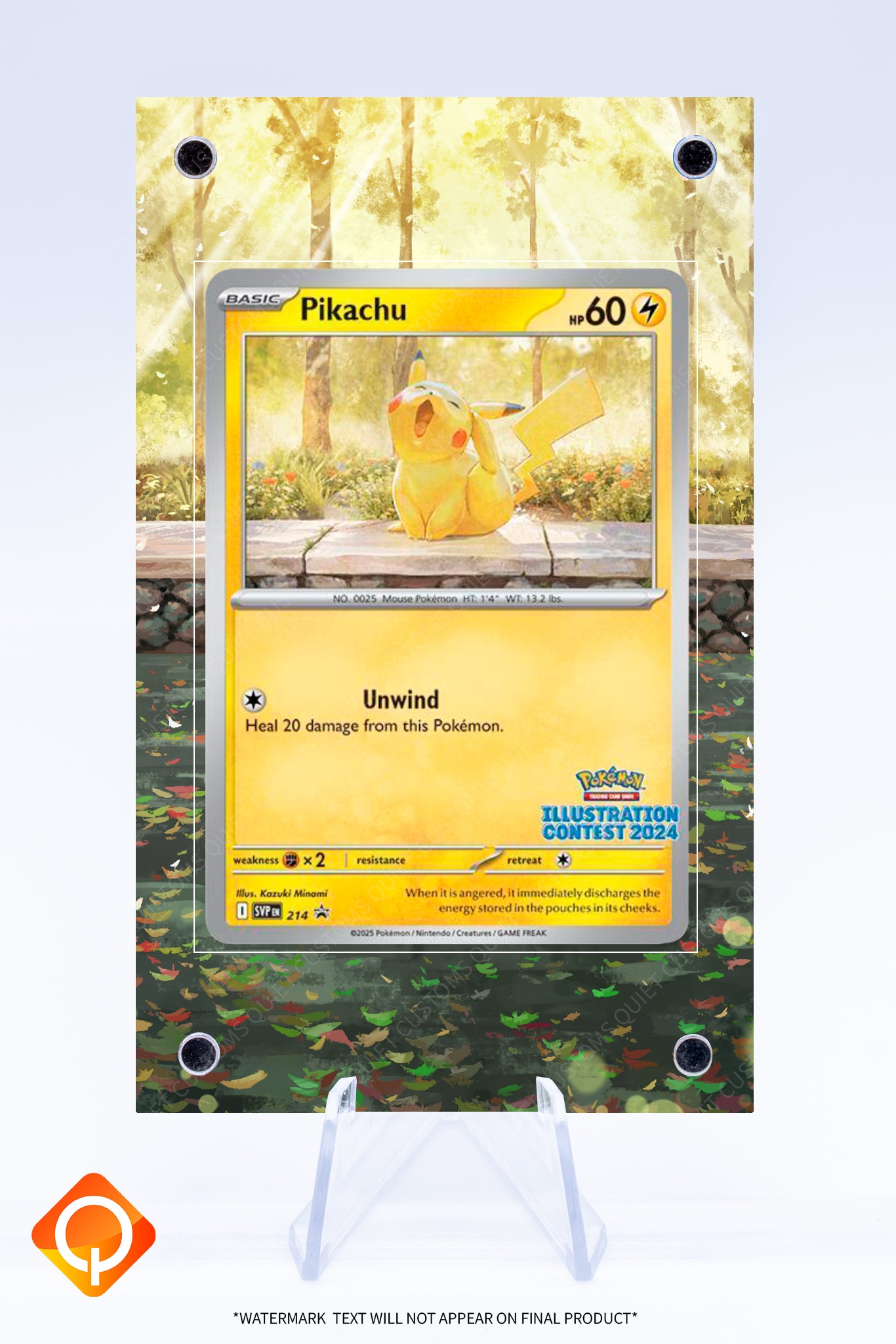 Pikachu 214 Promo Case | Art Guard (Ungraded)