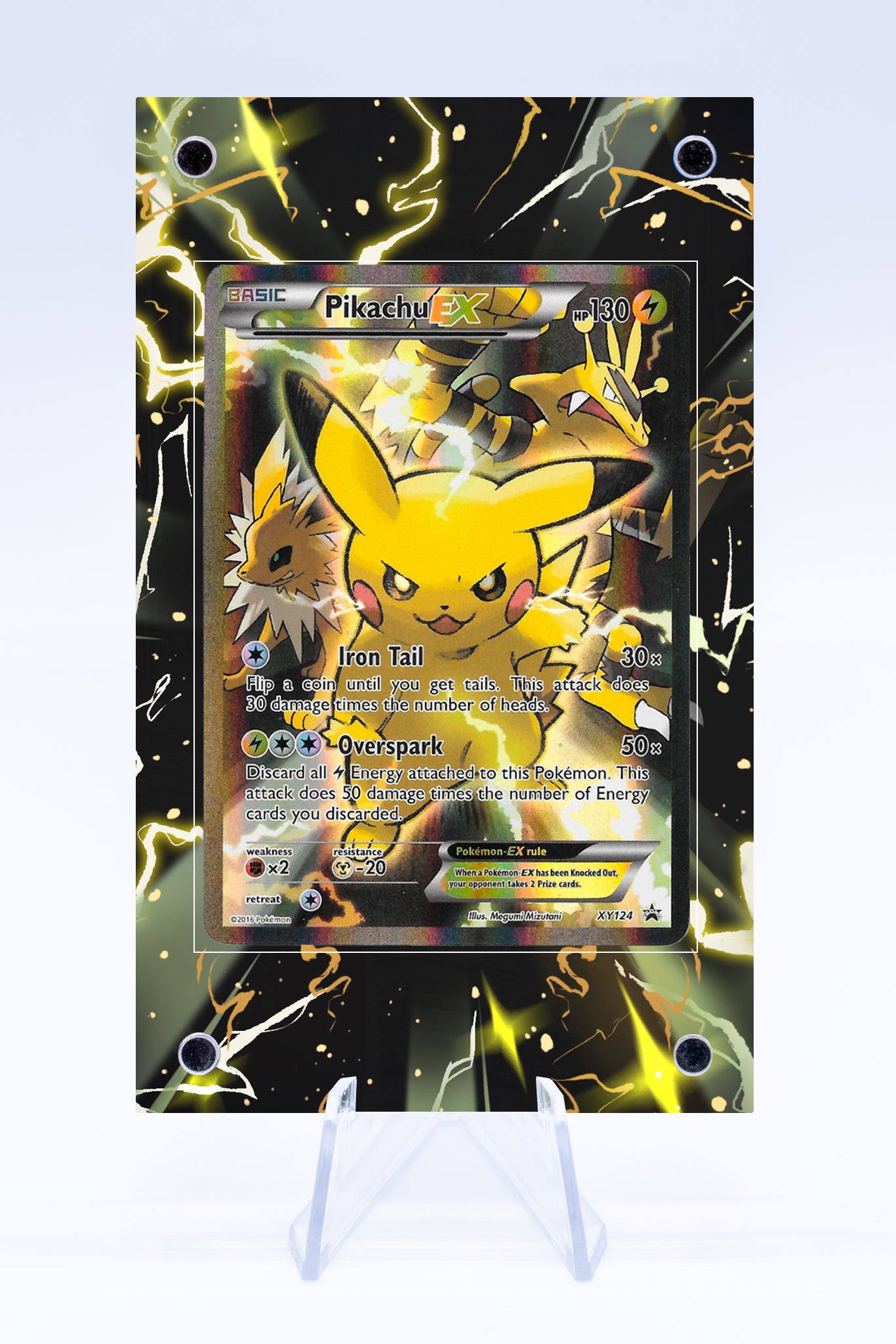 Pikachu XY124 Promo Case