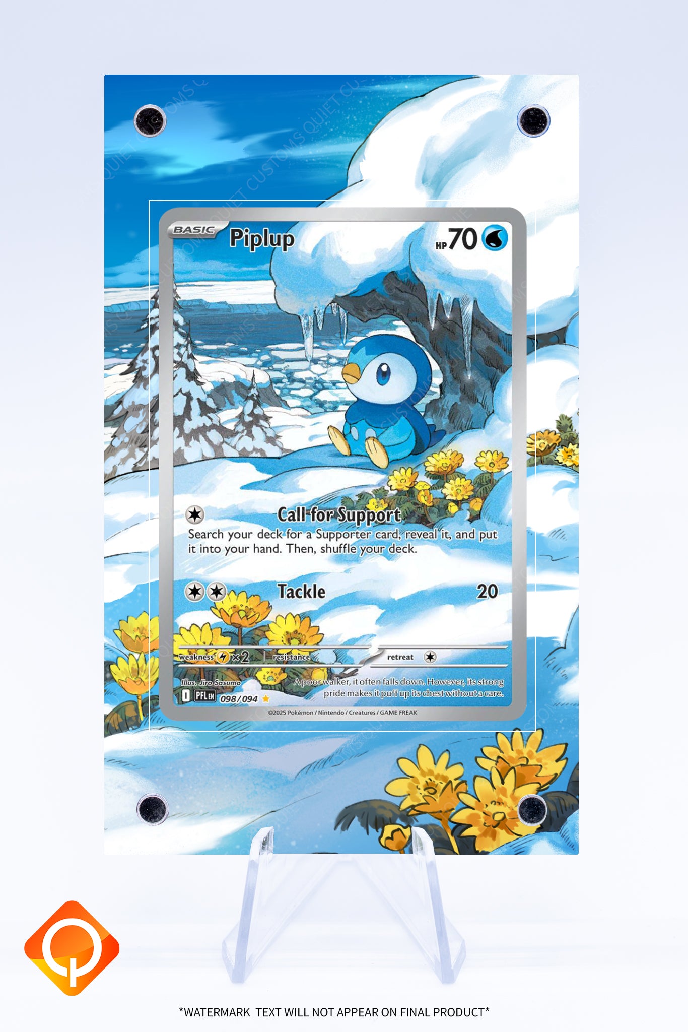 Piplup 098 094 Case | Art Guard (Ungraded)