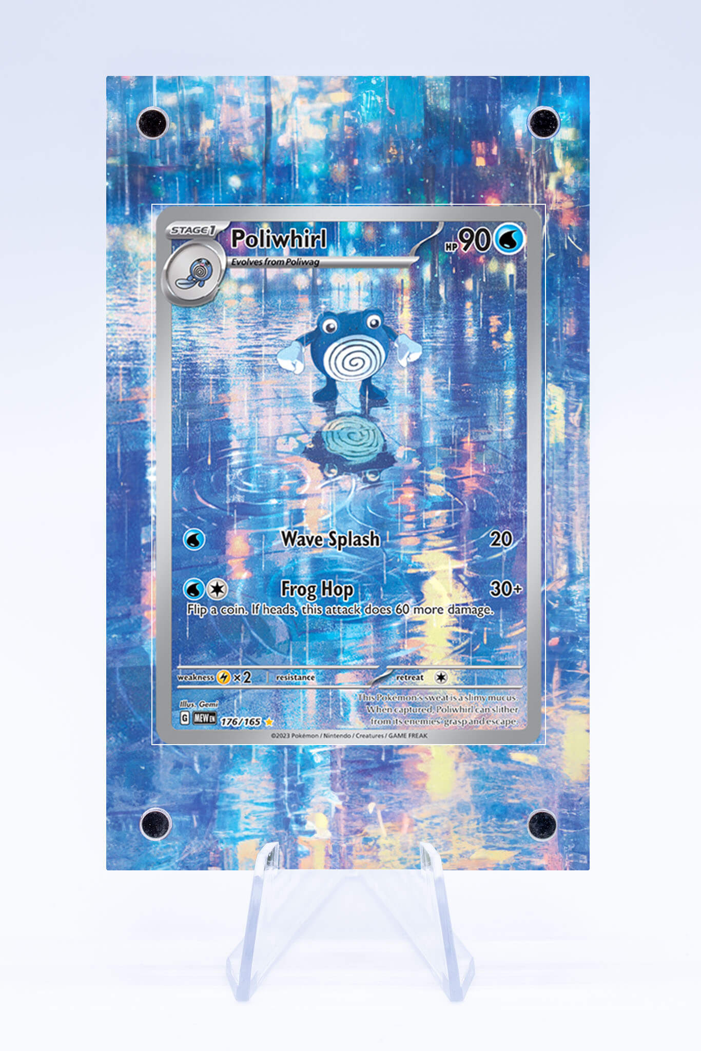 Poliwhirl 176 165 Case | Pokemon 151 | Art Guard (Ungraded) Poliwhirl 176 165 Case | Pokemon 151 | Art Guard (Ungraded)