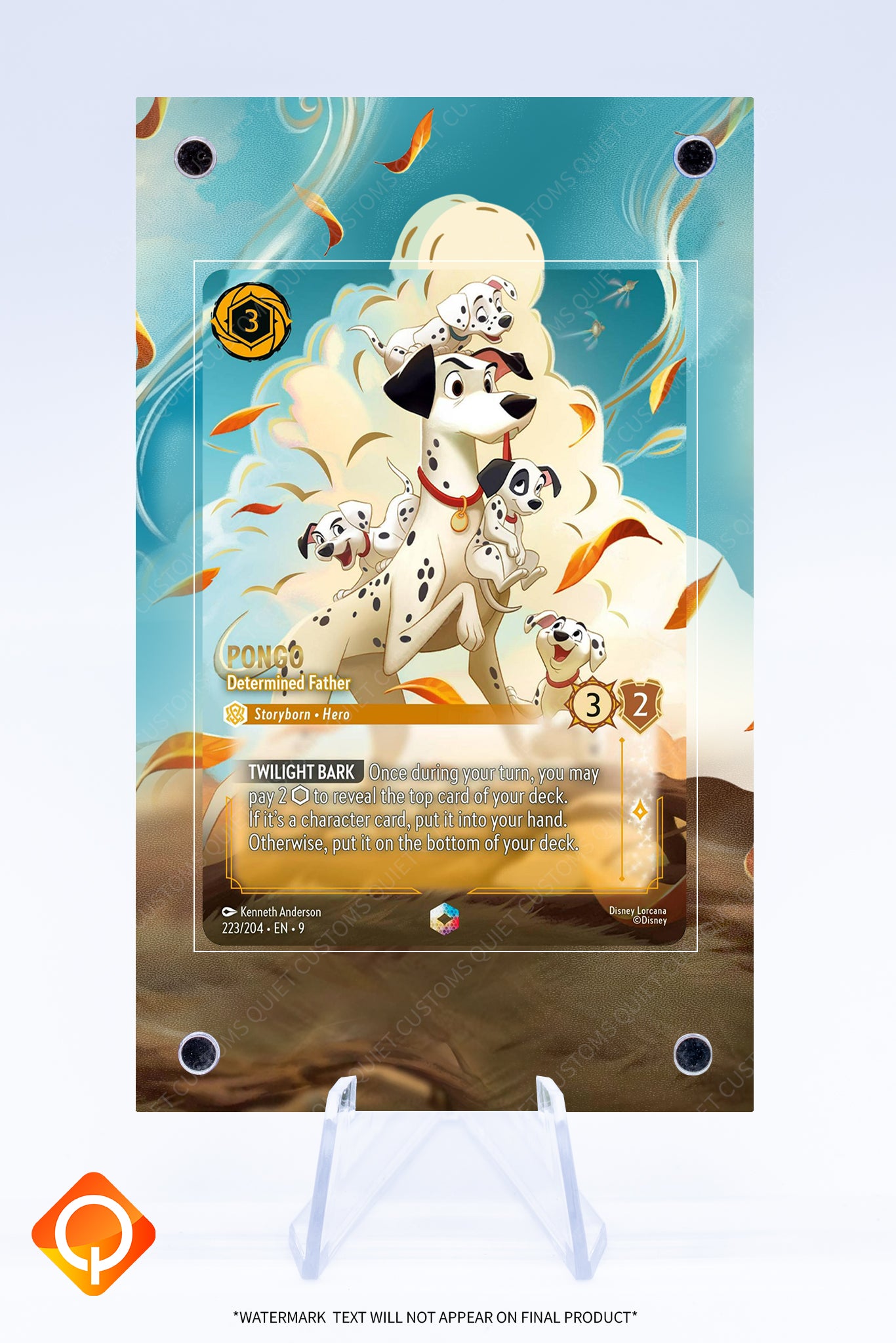 Pongo 223 204 Case | Art Guard (Ungraded)