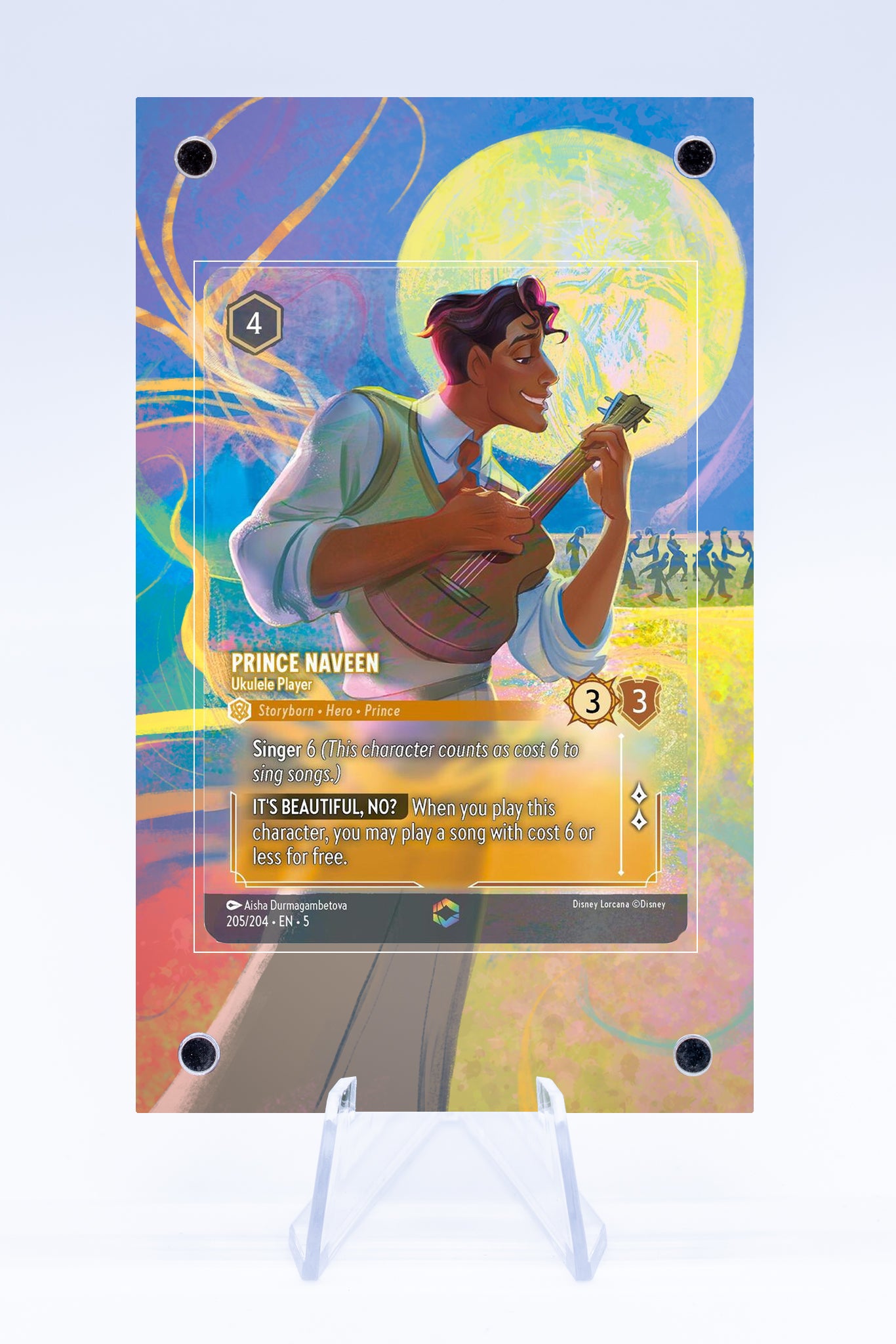 prince naveen lorcana card Prince Naveen Case