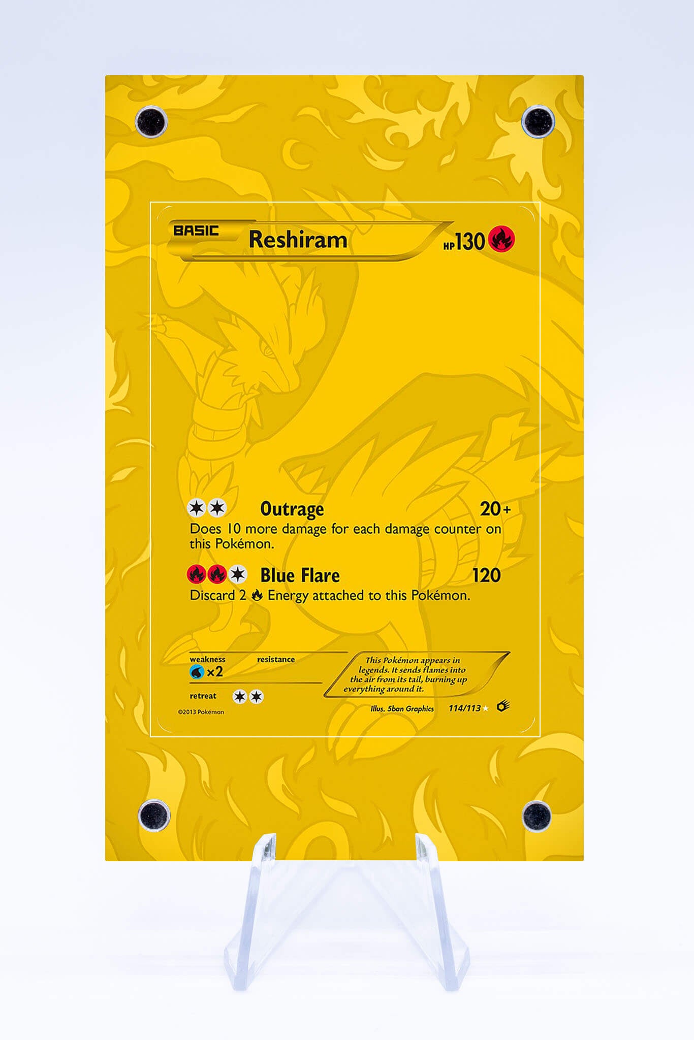 Reshiram 114 113 Case | Legendary Treasures