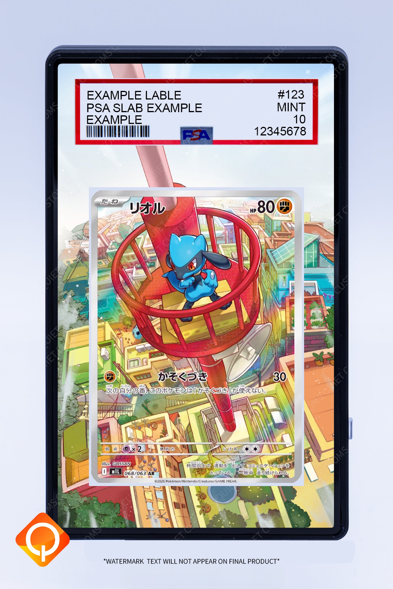 Riolu AR (Graded) Case
