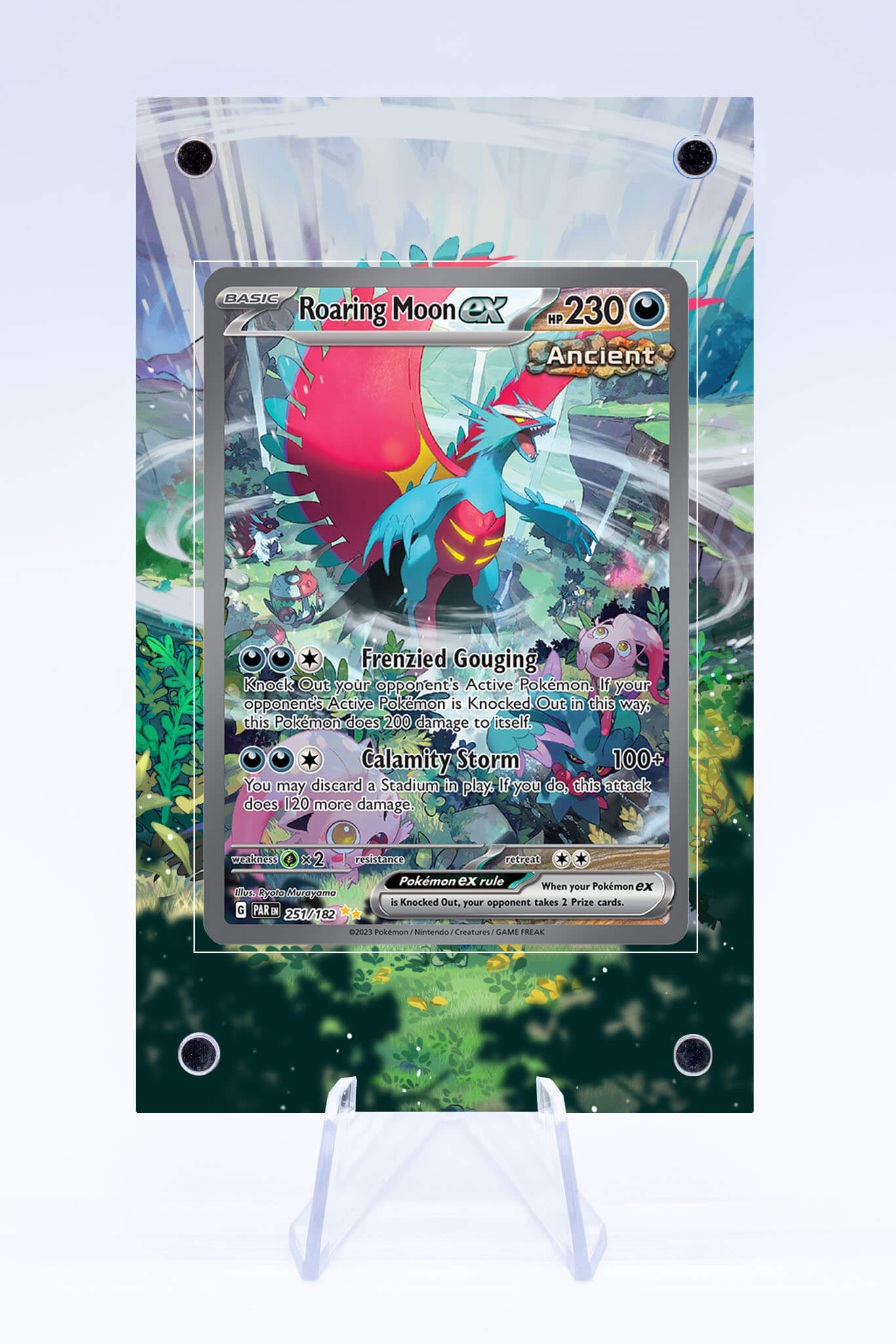 Roaring Moon EX Case | Paradox Rift | Art Guard (Ungraded) Roaring Moon EX Case | Paradox Rift | Art Guard (Ungraded)