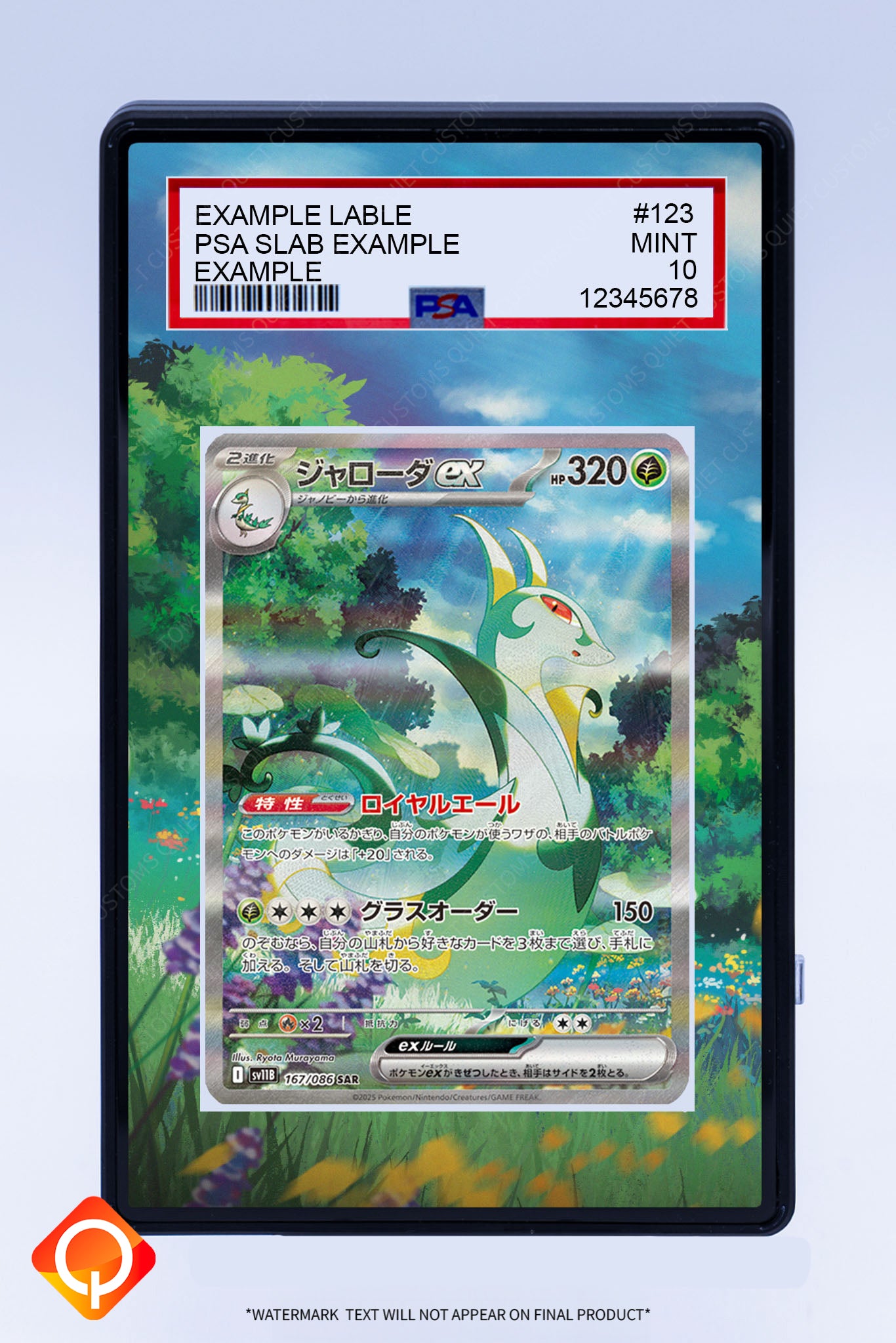 Serperior SIR (Graded) Case Serperior SIR (Graded) Case