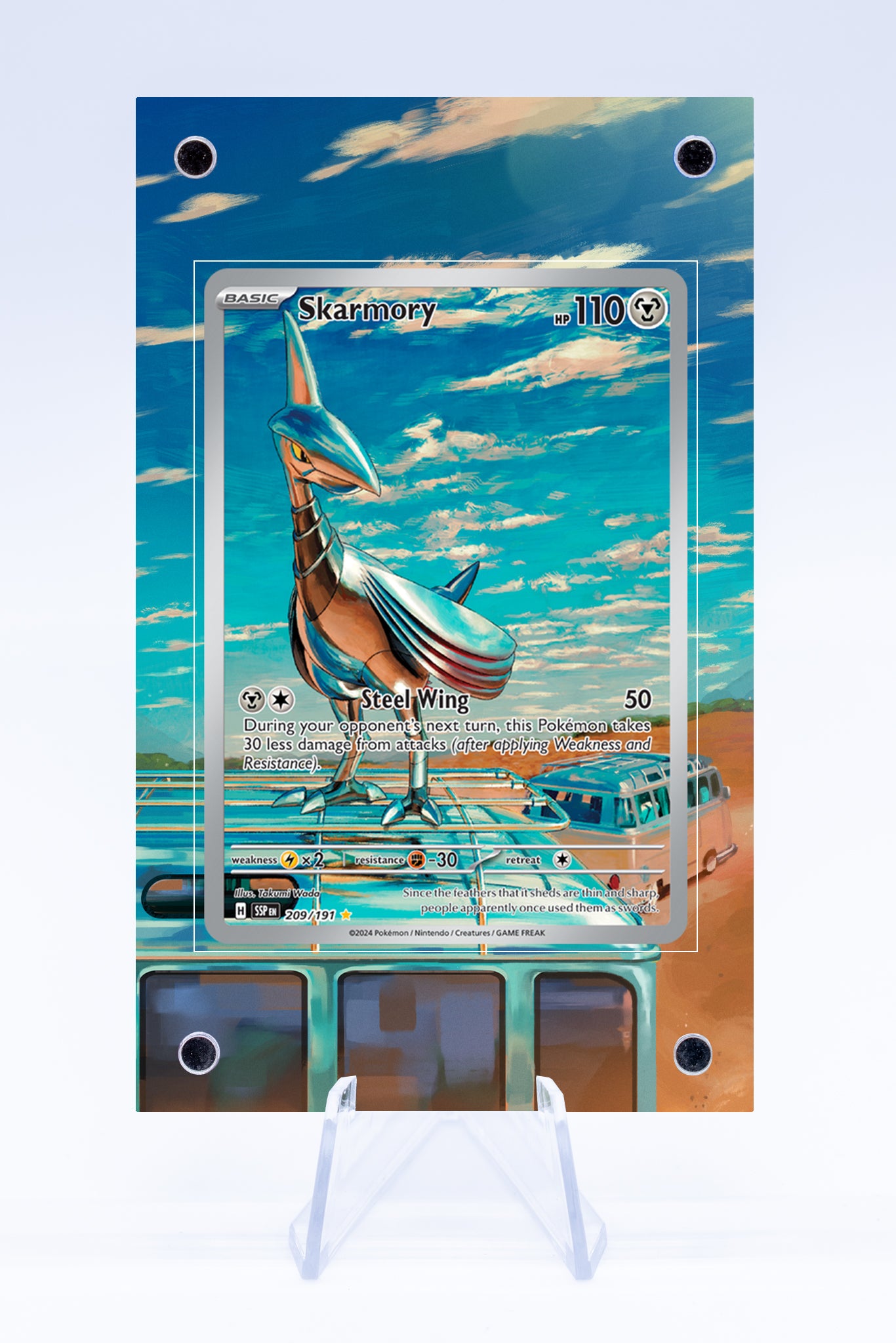 Skarmory 209 191 Case | Art Guard (Ungraded) Skarmory 209 191 Case | Art Guard (Ungraded)