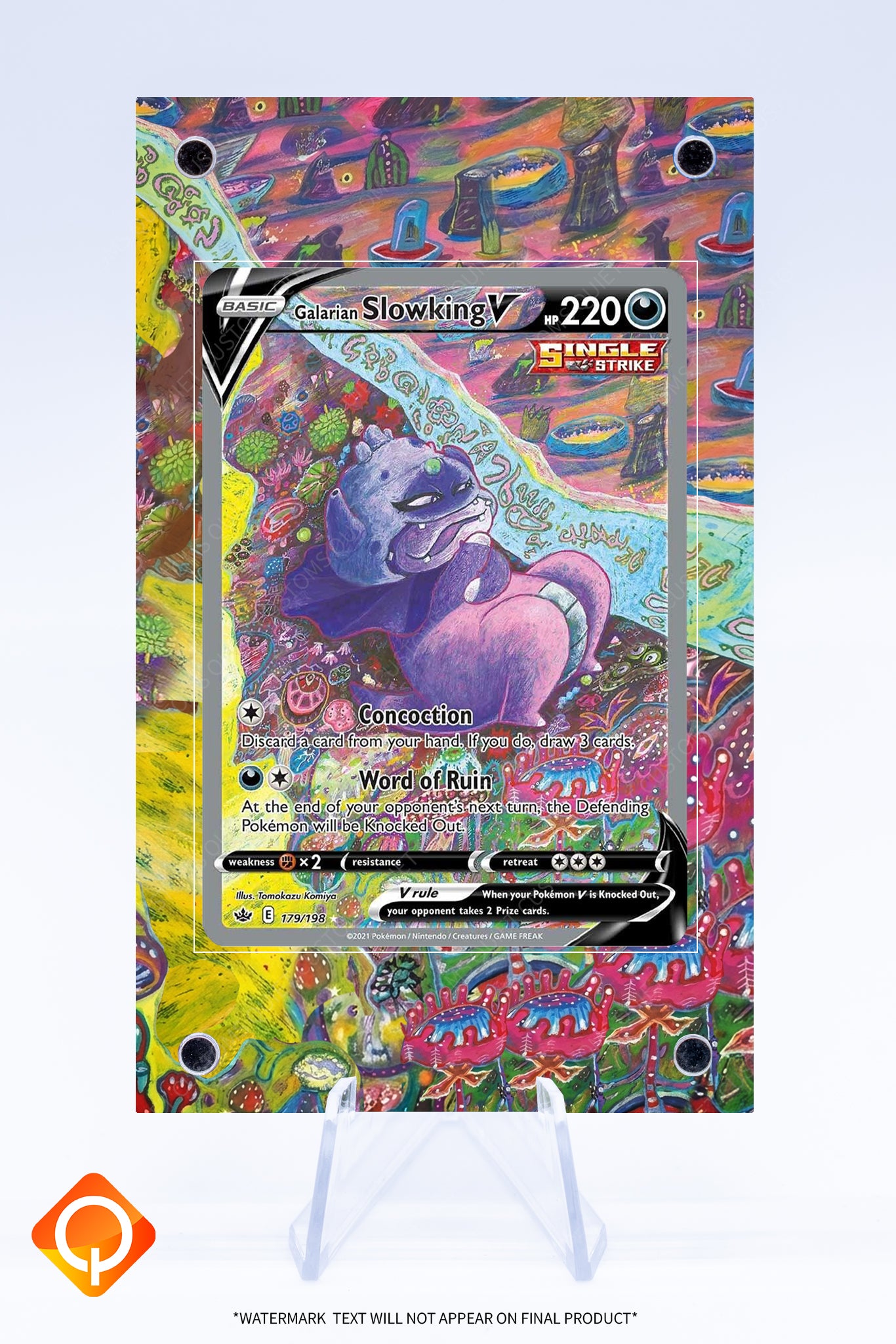 Slowking V 179 198 Case