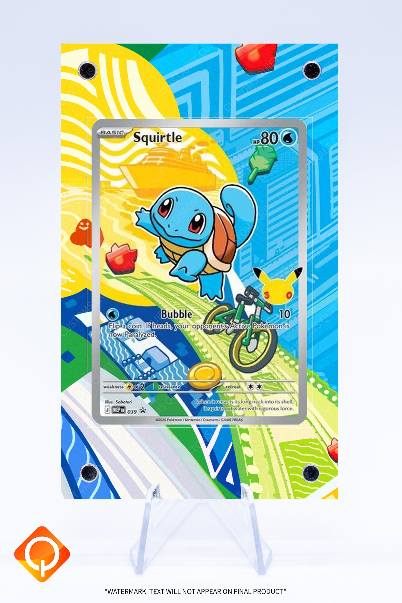 Squirtle 039 Promo Case | Art Guard (Ungraded)